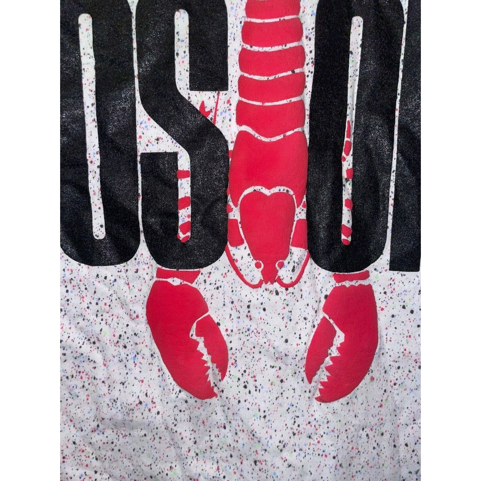 Jerzees Vintage Boston Shirt Lobster Tee USA Made 90s Large VTG Size US M / EU 48-50 / 2 - 3 Thumbnail