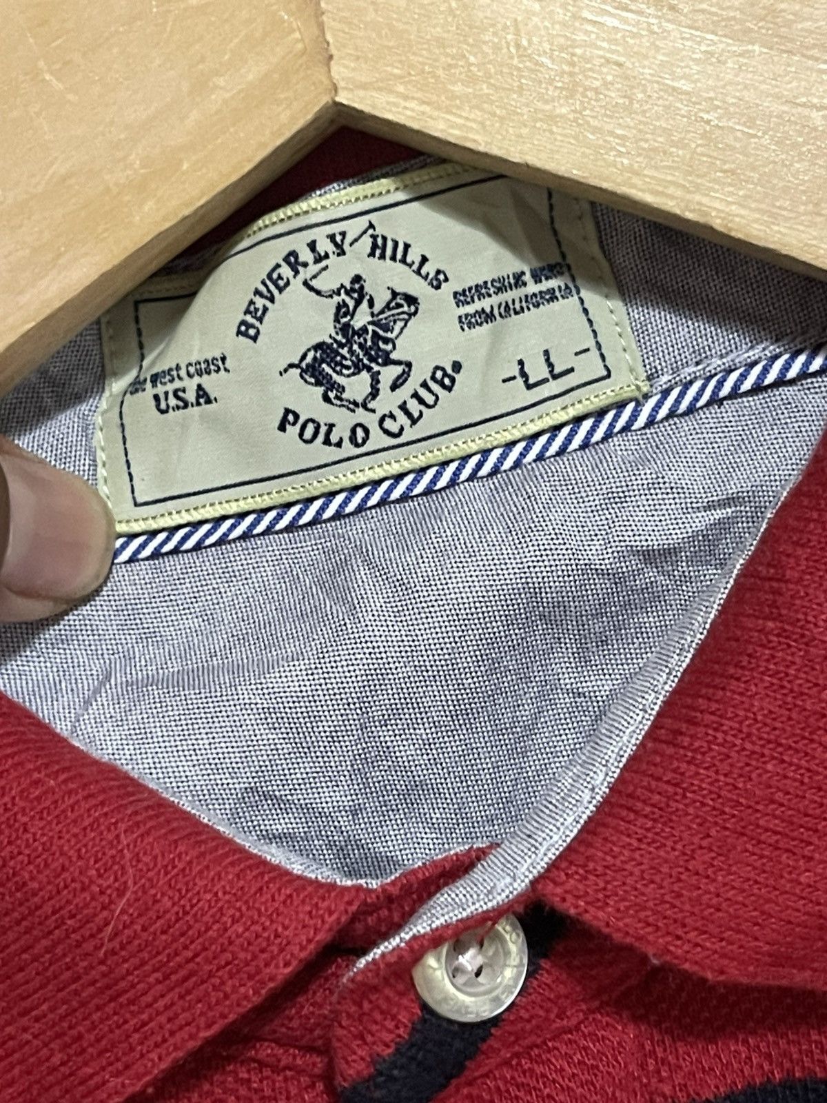 Beverly Hills Polo Club Vintage BHPC Polo Size US L / EU 52-54 / 3 - 4 Thumbnail