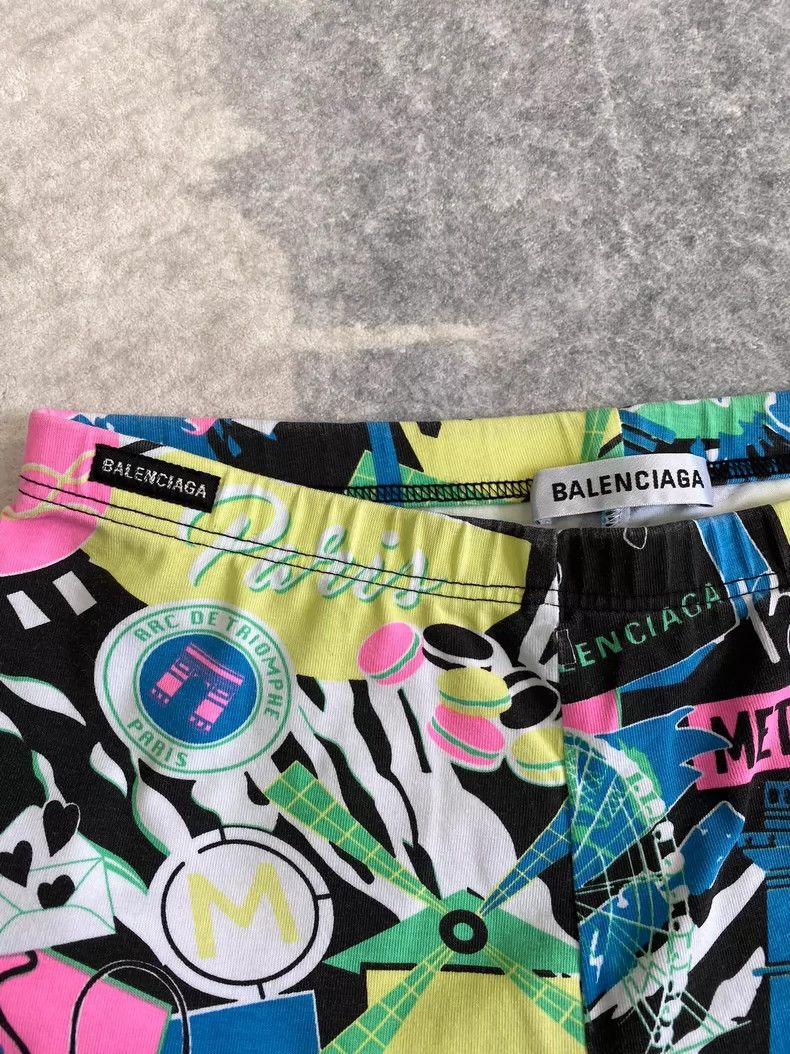 Balenciaga Balenciaga size s Colored graffiti pants 2501-Nextarrow Size US 28 / EU 44 - 4 Thumbnail