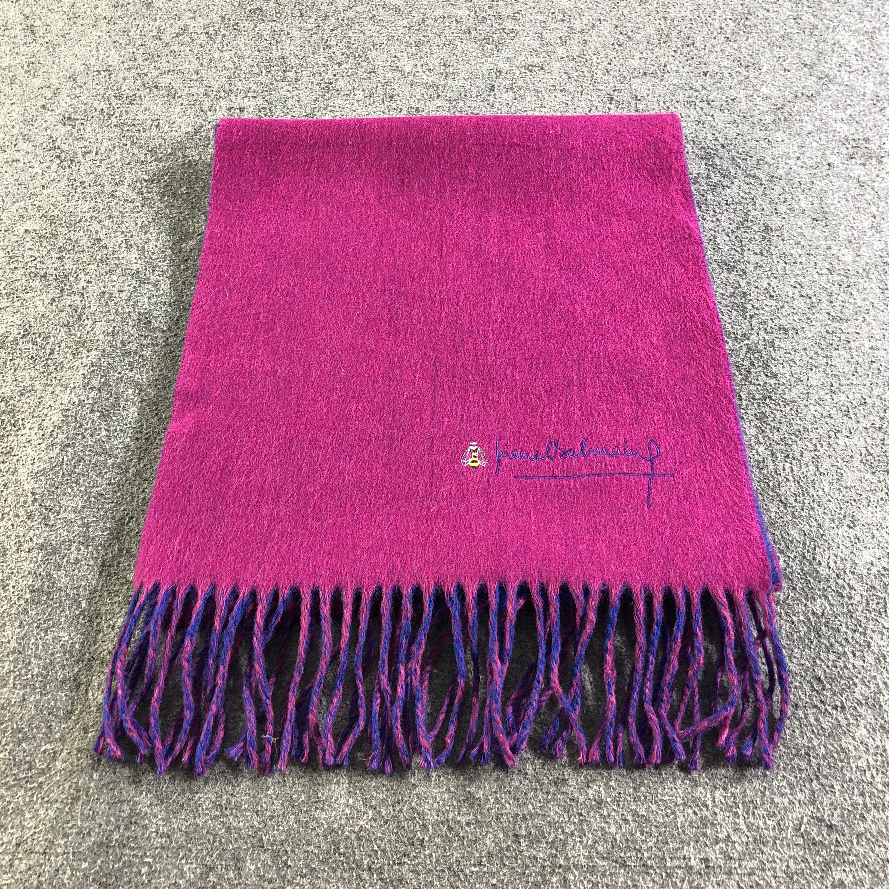Pierre Balmain Pierre Balmain Wool Scarf Muffler Neckwear V2578 Size ONE SIZE - 2 Thumbnail