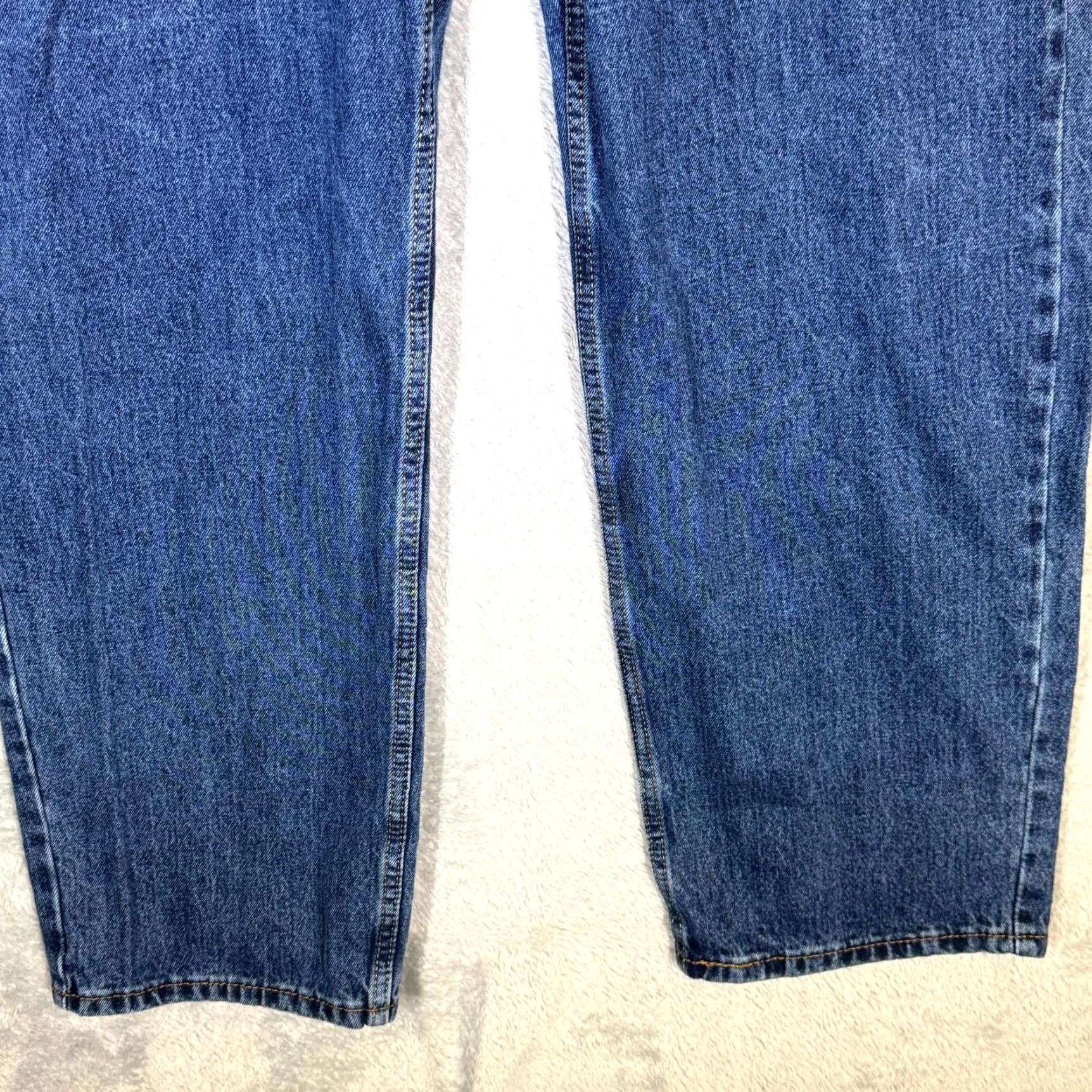 Levi's Levi’s 550 Mens Jeans 42x32 Blue Denim Relaxed Fit Mid Rise Straight Leg Size US 42 / EU 58 - 5 Thumbnail