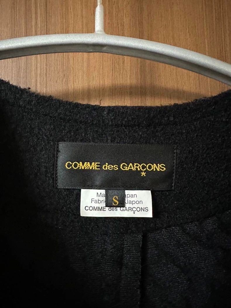 Comme des Garcons Comme des Garcons Black jacket coat top Size S / US 4 / IT 40 - 3 Thumbnail