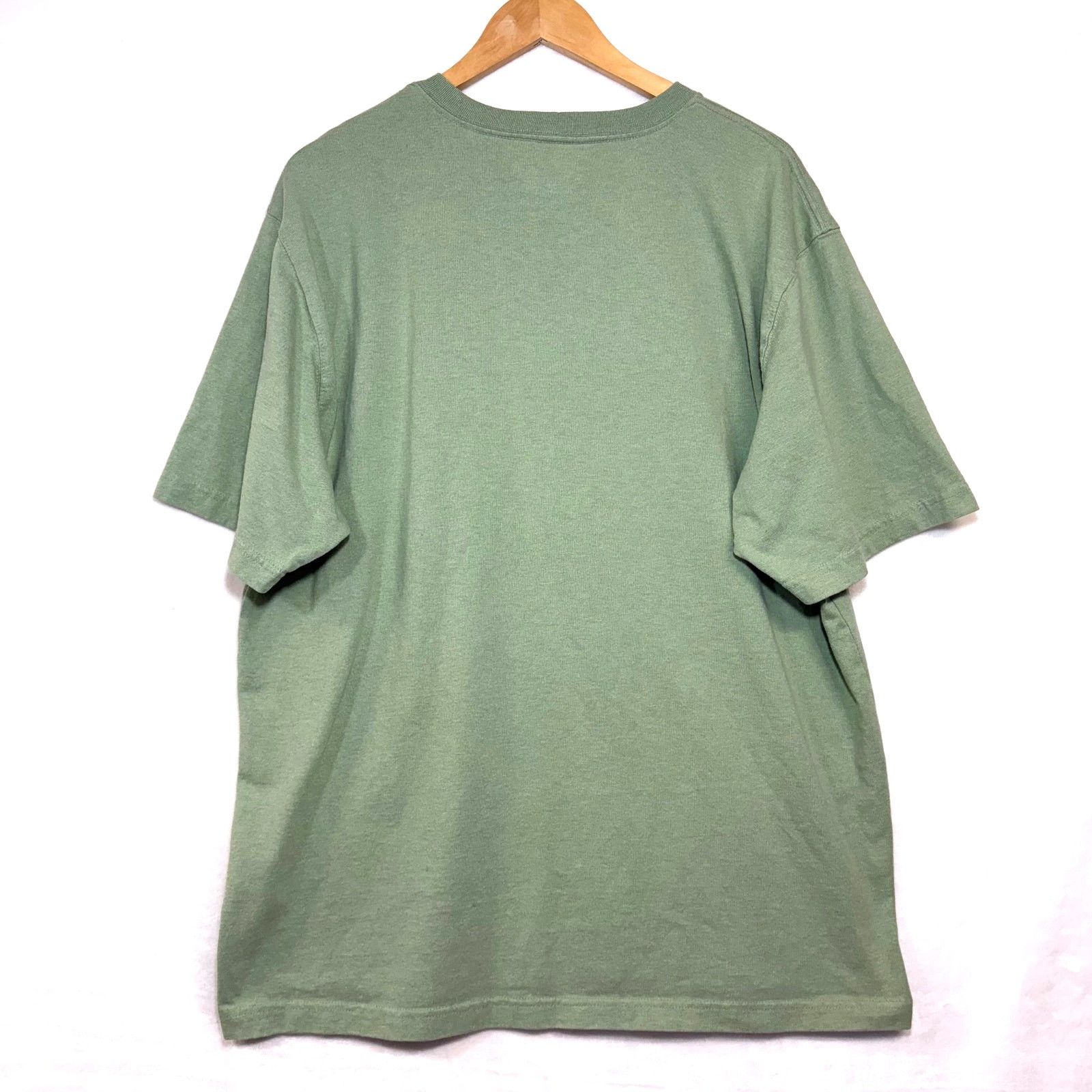 Carhartt Carhartt L Logo Pocket Green Shirt Streetwear Work Utility Size US L / EU 52-54 / 3 - 5 Thumbnail