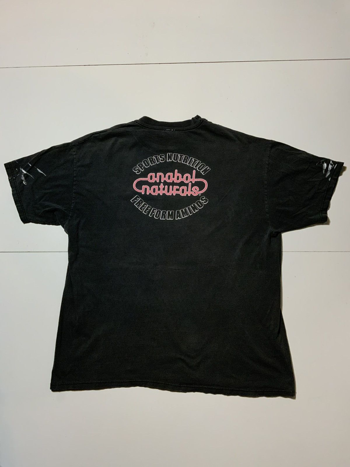 Hanes × Vintage Vintage Beefy T Anabol Naturals Santa Cruz Medicine T-Shirt Size US XXL / EU 58 / 5 - 3 Thumbnail