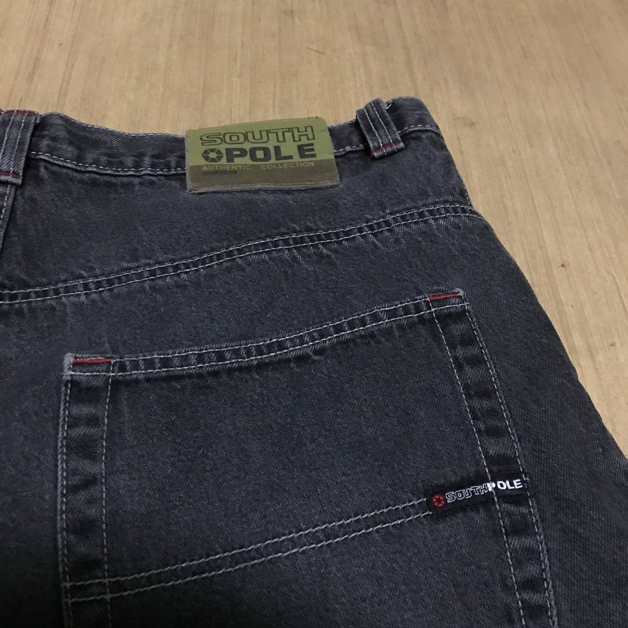 Southpole South Pole Denim Black Jorts Size US 42 / EU 58 - 4 Thumbnail