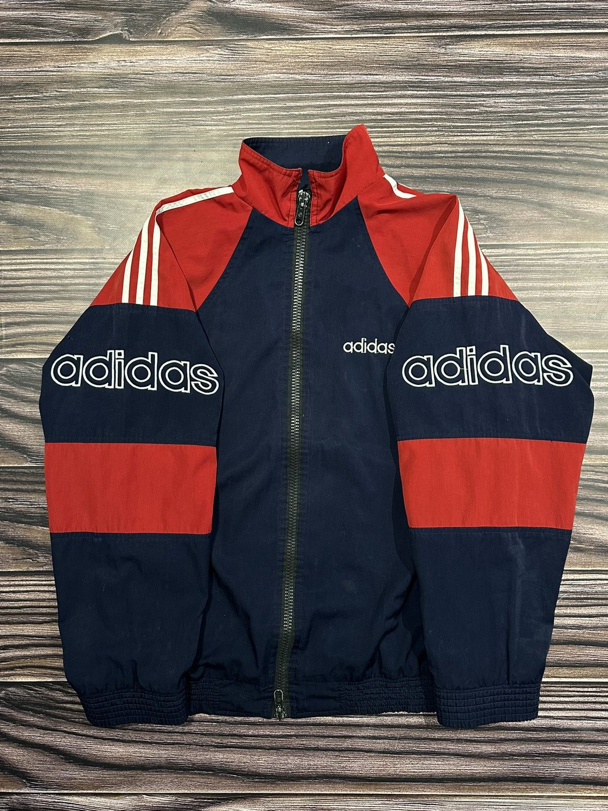 Adidas Vintage nylon jacket Adidas 👺 | Grailed