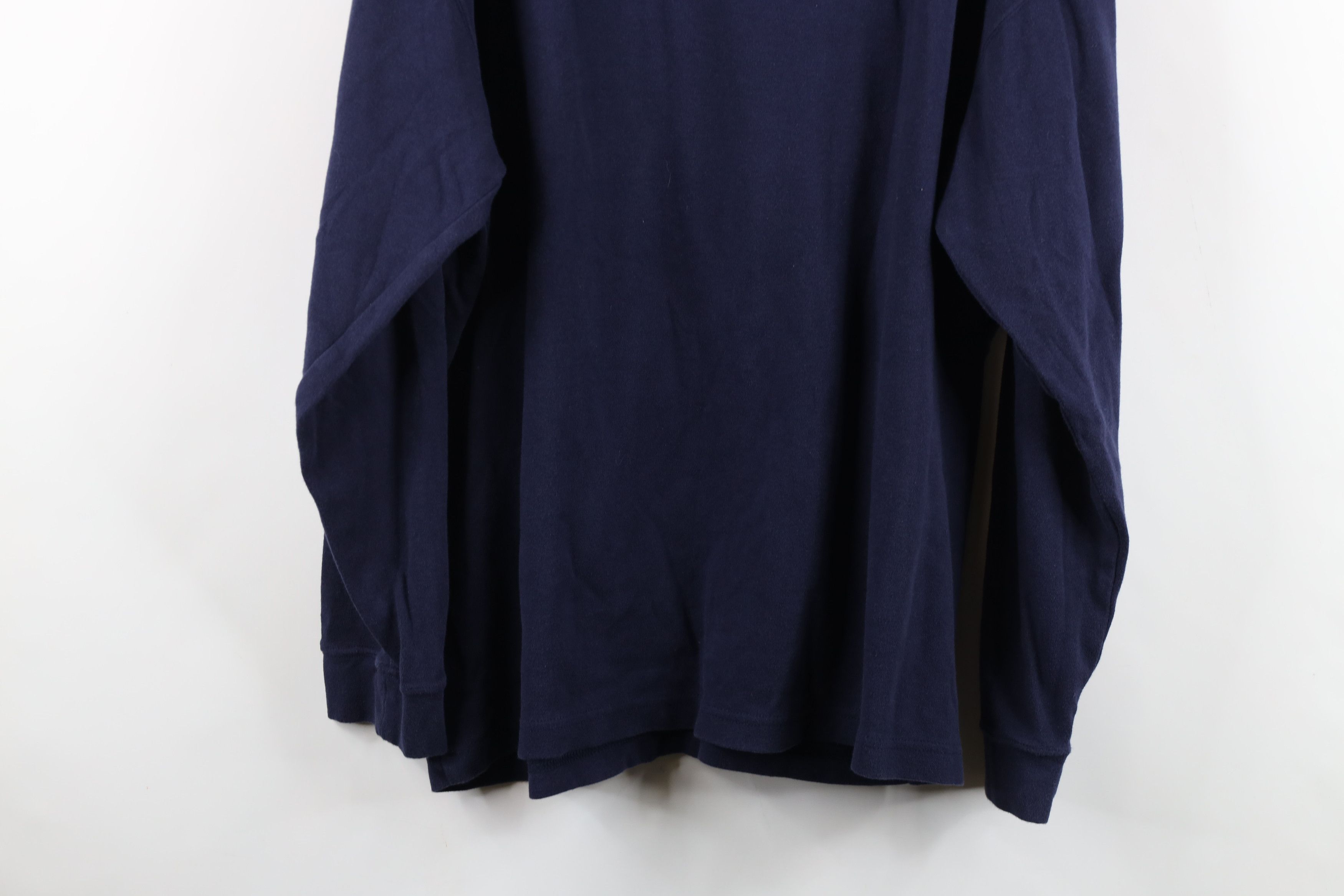 Reebok Vintage 90s Reebok Logo Mock Neck Long Sleeve T-Shirt Size US XXL / EU 58 / 5 - 14 Thumbnail