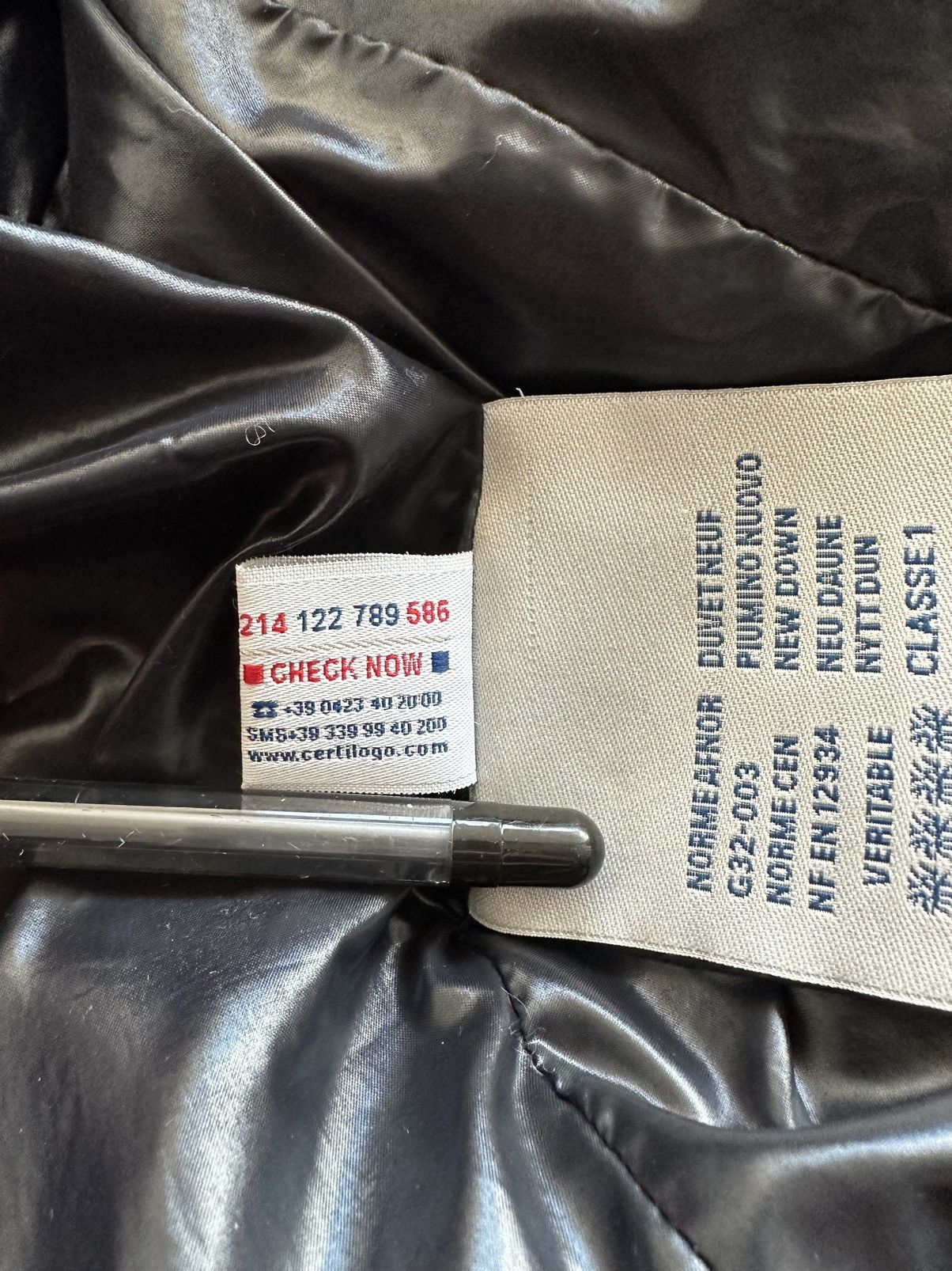 Moncler × Vintage Moncler jacket Black Luxury Size S / US 4 / IT 40 - 11 Thumbnail