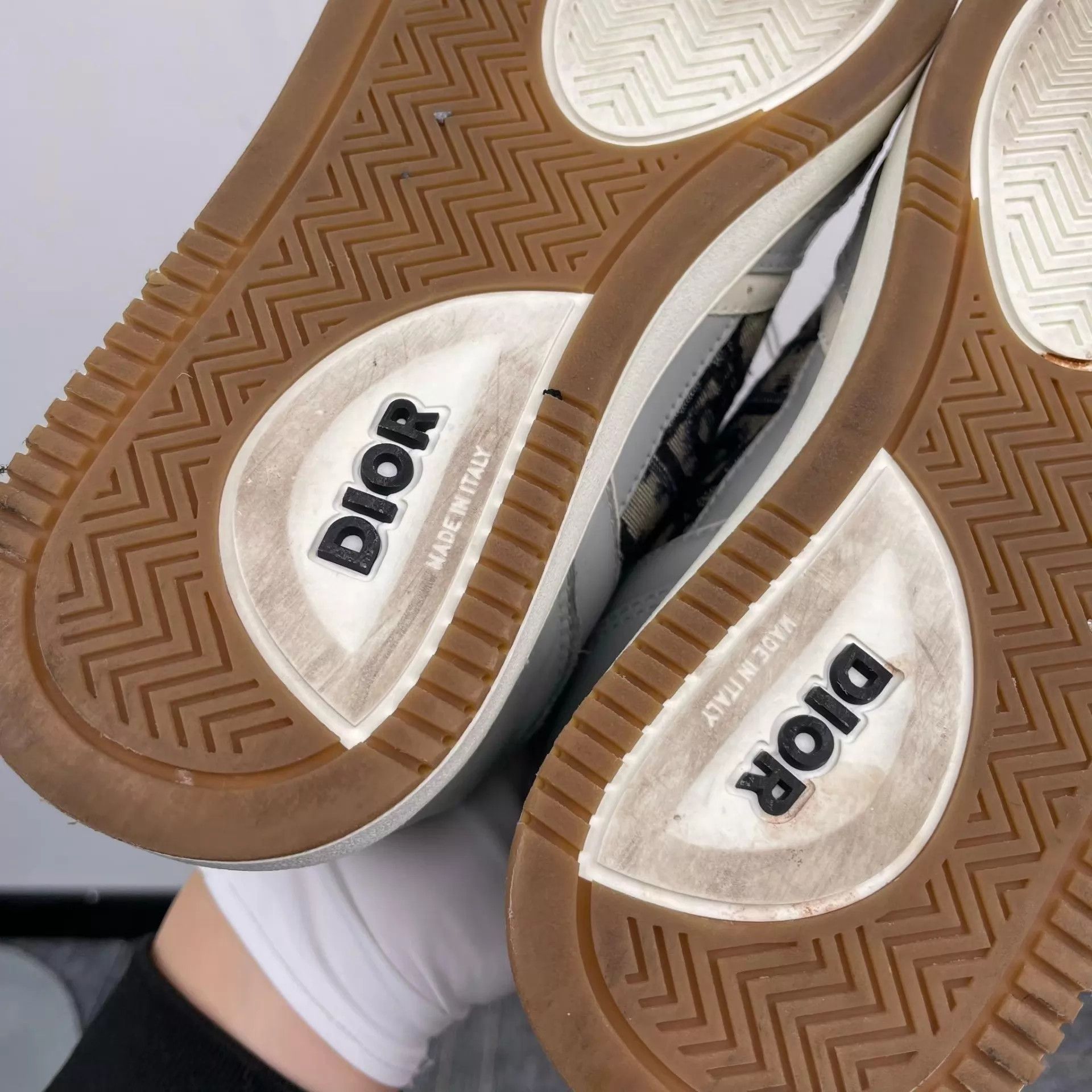 Dior Dior Oblique Gray Casual Sneakers Size US 6.5 / IT 36.5 - 6 Thumbnail