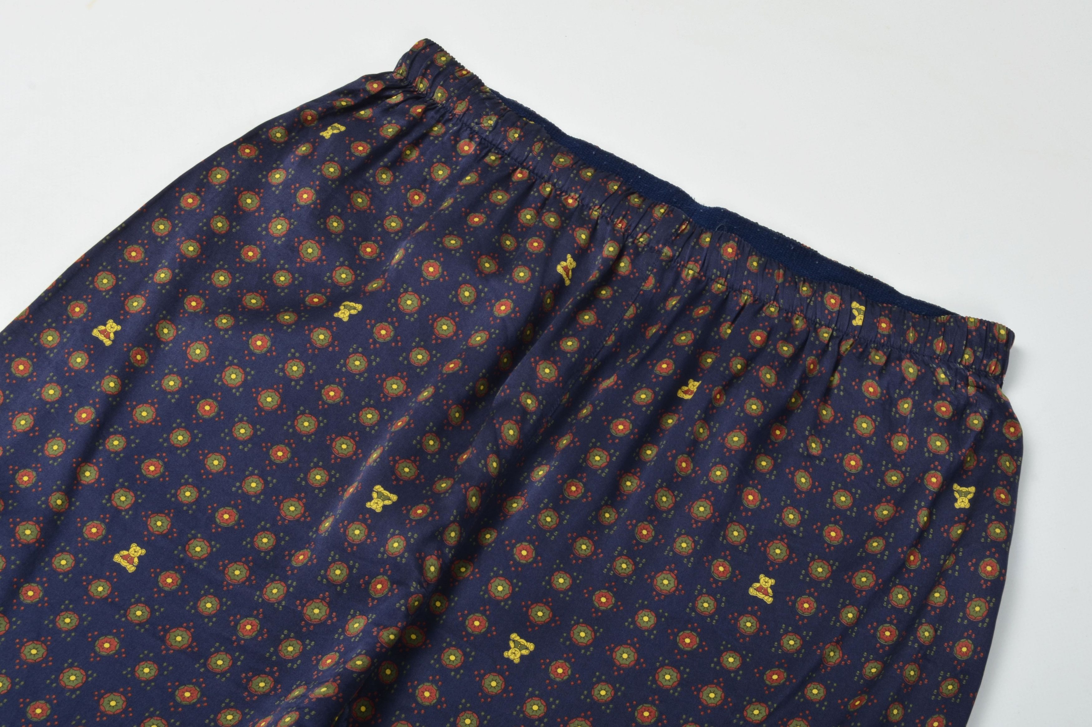 Hanro Vintage Hanro of Switzerland Blue Teddy Print Pajama Set Size XS / US 0-2 / IT 36-38 - 12 Thumbnail