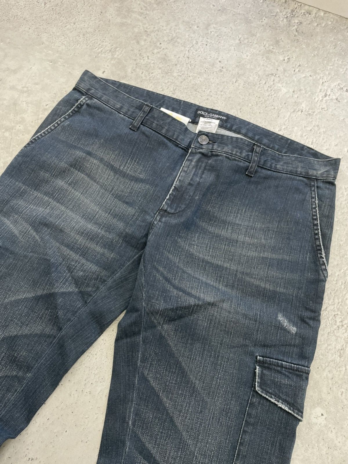 Dolce & Gabbana Dolce gabbana cargo distressed jeans archive 2000s Size US 32 / EU 48 - 4 Thumbnail