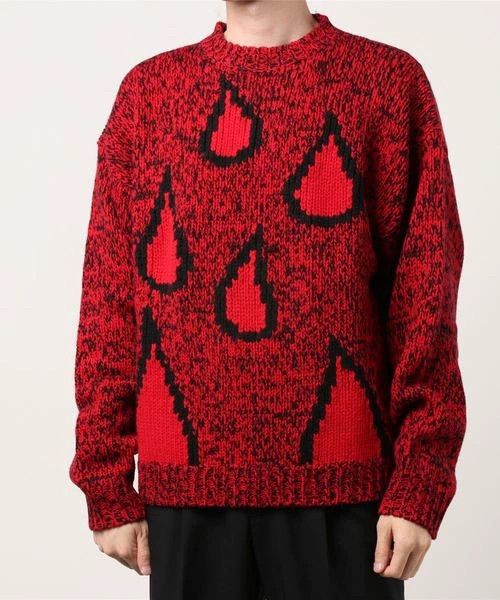 Levi's Levi's LVC Intarsia Wool Boxy Sweater M (Oversized) Size US M / EU 48-50 / 2 - 1 Thumbnail