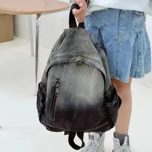 Vintage Black Medium Backpack Size ONE SIZE - 3 Thumbnail