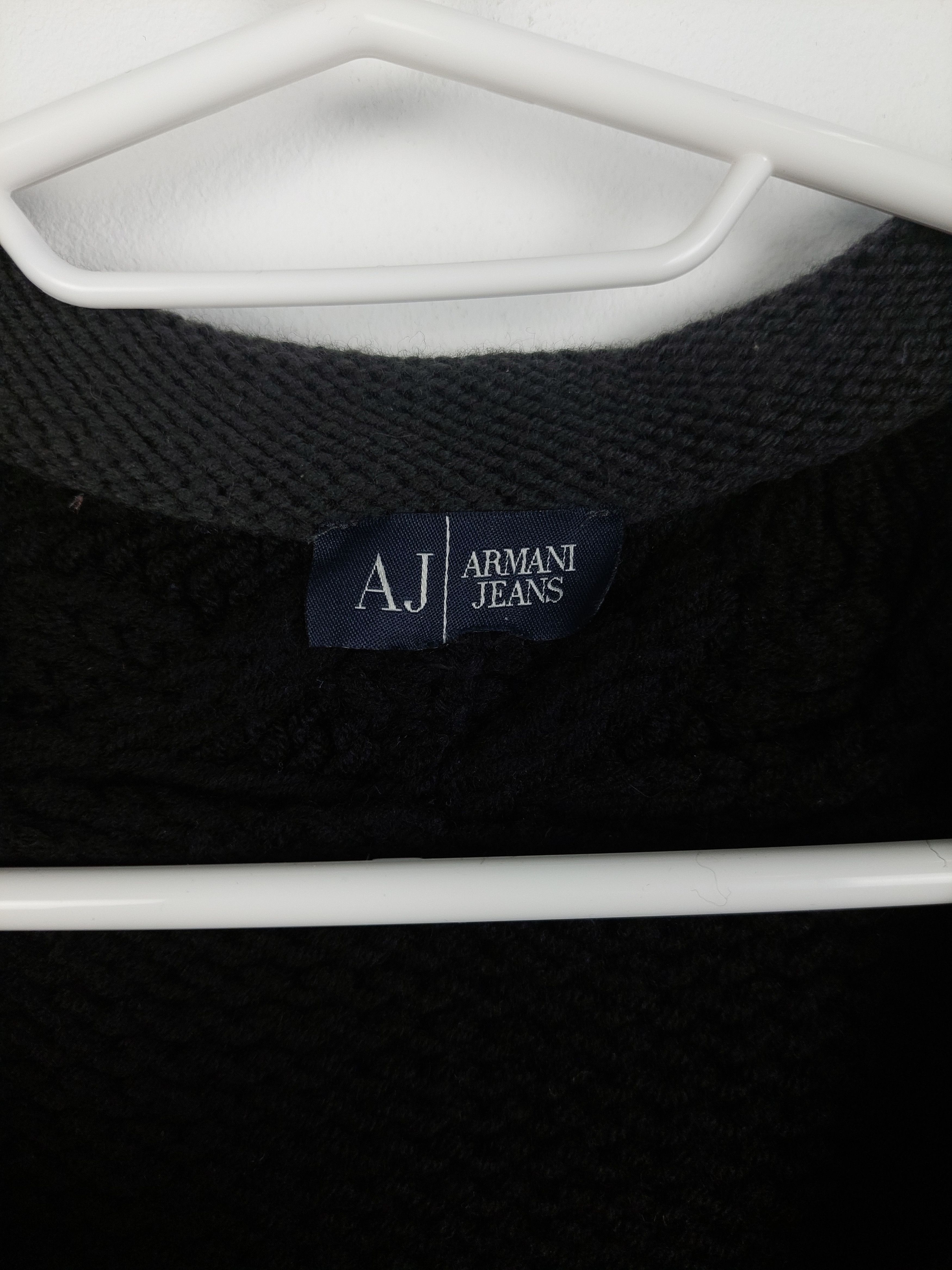 Armani Armani Jeans Knit Wool Sweater Size US L / EU 52-54 / 3 - 4 Thumbnail