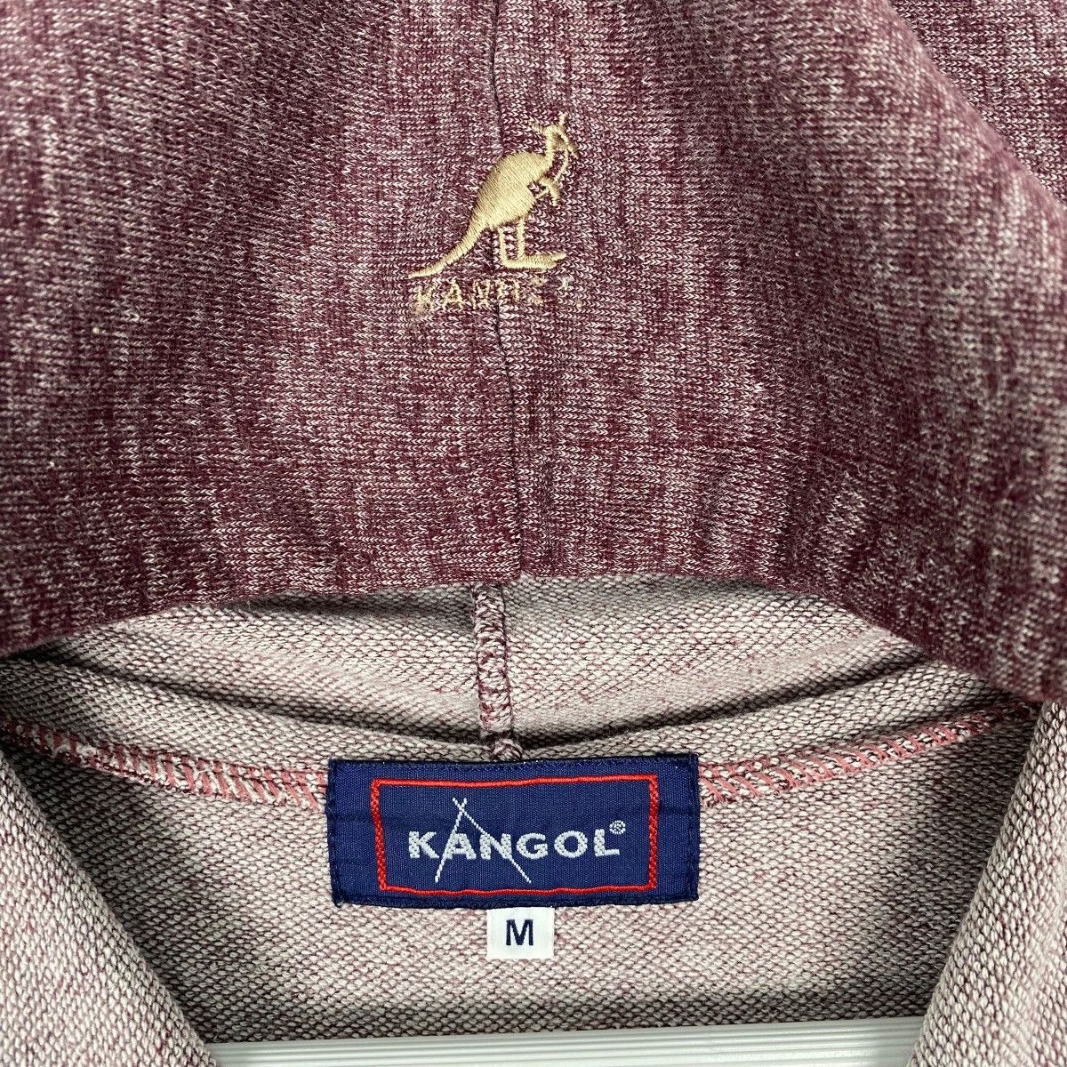 Other Vintage Kangol Hoodie Sweater Big Logo Red Pullover Size M Size US M / EU 48-50 / 2 - 5 Thumbnail