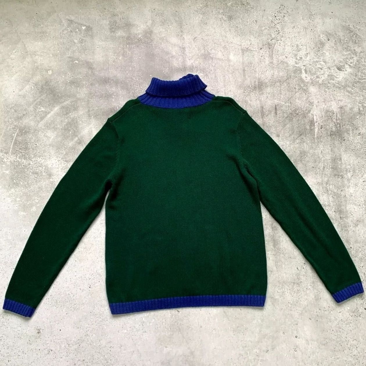 Yves Saint Laurent SAINT LAURENT MEN GREEN KNIT SWEATER YSL SWEATSHIRT M Adult Crew Neck Pullover Size US M / EU 48-50 / 2 - 2 Thumbnail