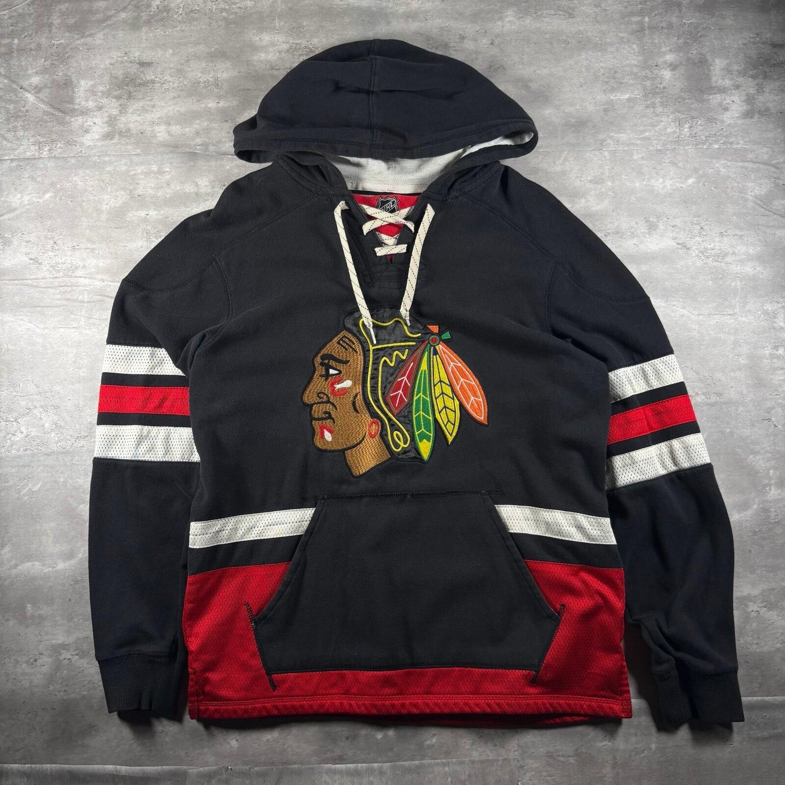 Ccm Vintage Chicago Blackhawks hoodie Size US M / EU 48-50 / 2 - 1 Thumbnail