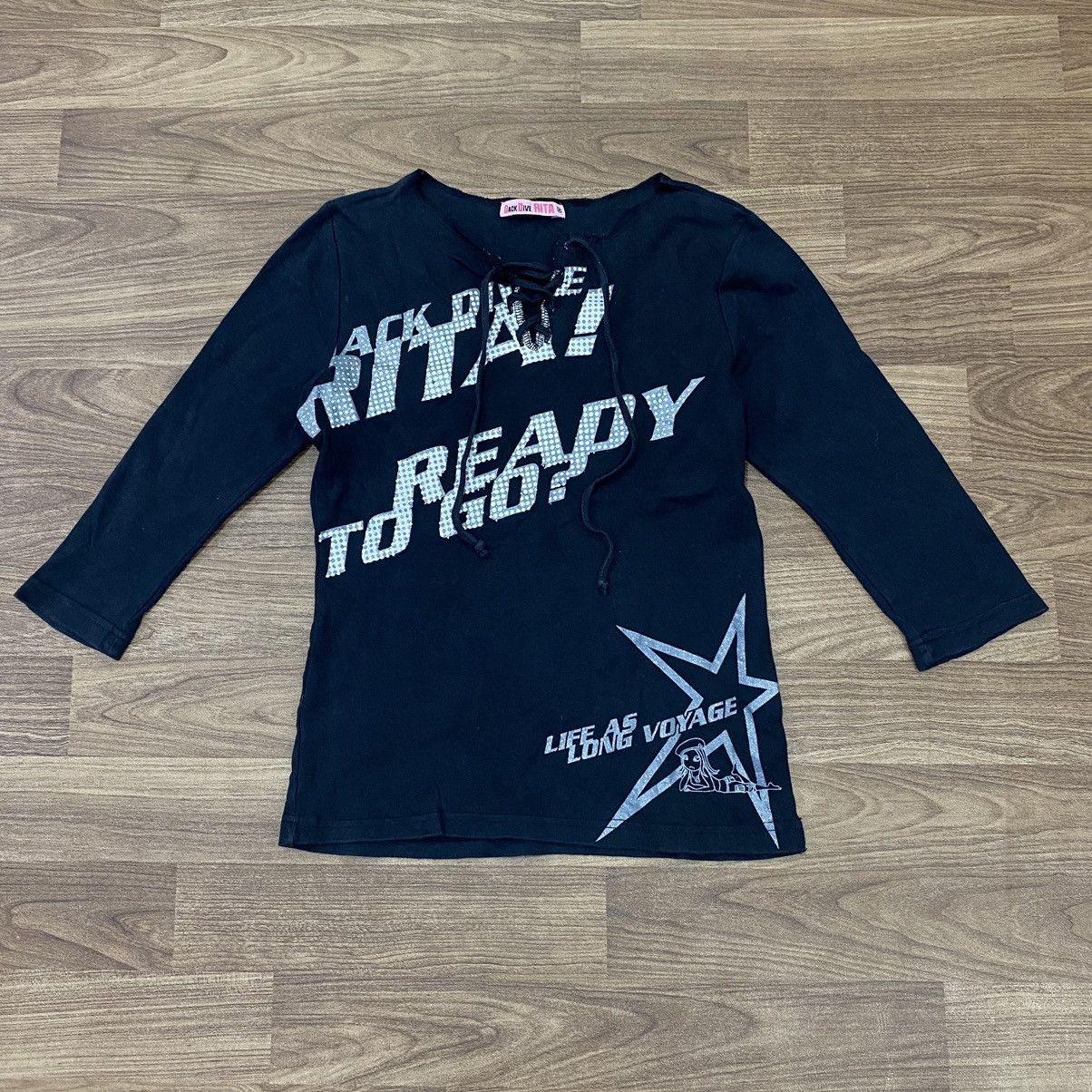 If Six Was Nine Y2k Dack Dive Rita Longsleeve Size M / US 6-8 / IT 42-44 - 1 Thumbnail