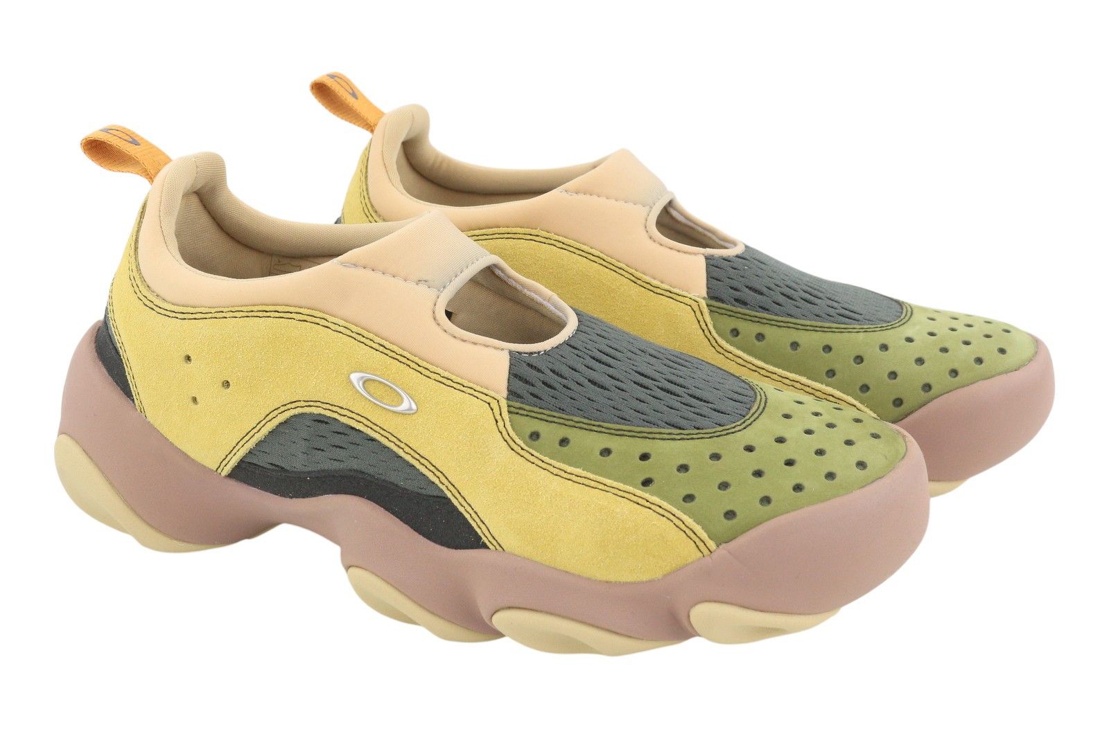 Brain Dead OAKLEY FACTORY FLESH SUEDE EU44 Whey Multi Sandals 90523 Size US 11 / EU 44 - 2 Thumbnail