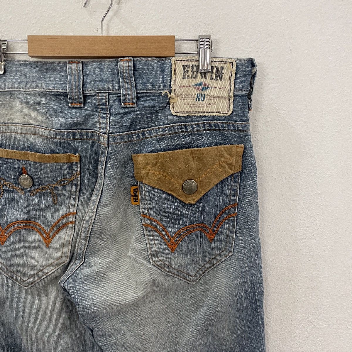 Edwin Vintage Edwin Cowboy Motive Denim Jeans Size US 32 / EU 48 - 8 Thumbnail