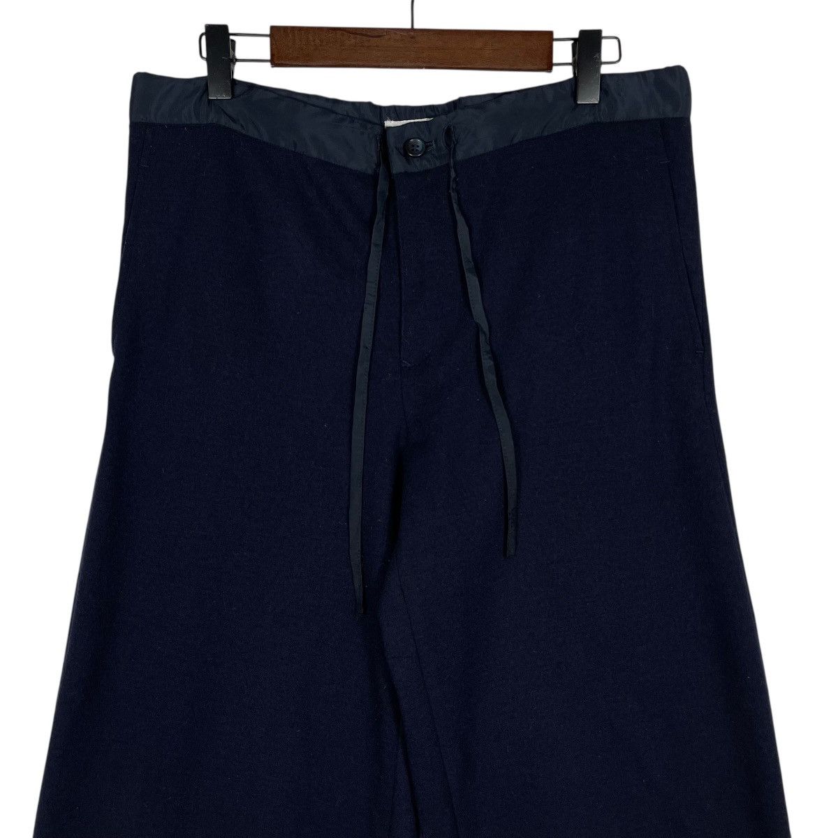 Tsumori Chisato Archive Tsumori Chisato Wool Wide Leg Pants Navy Blue Size 32" / US 10 / IT 46 - 9 Thumbnail