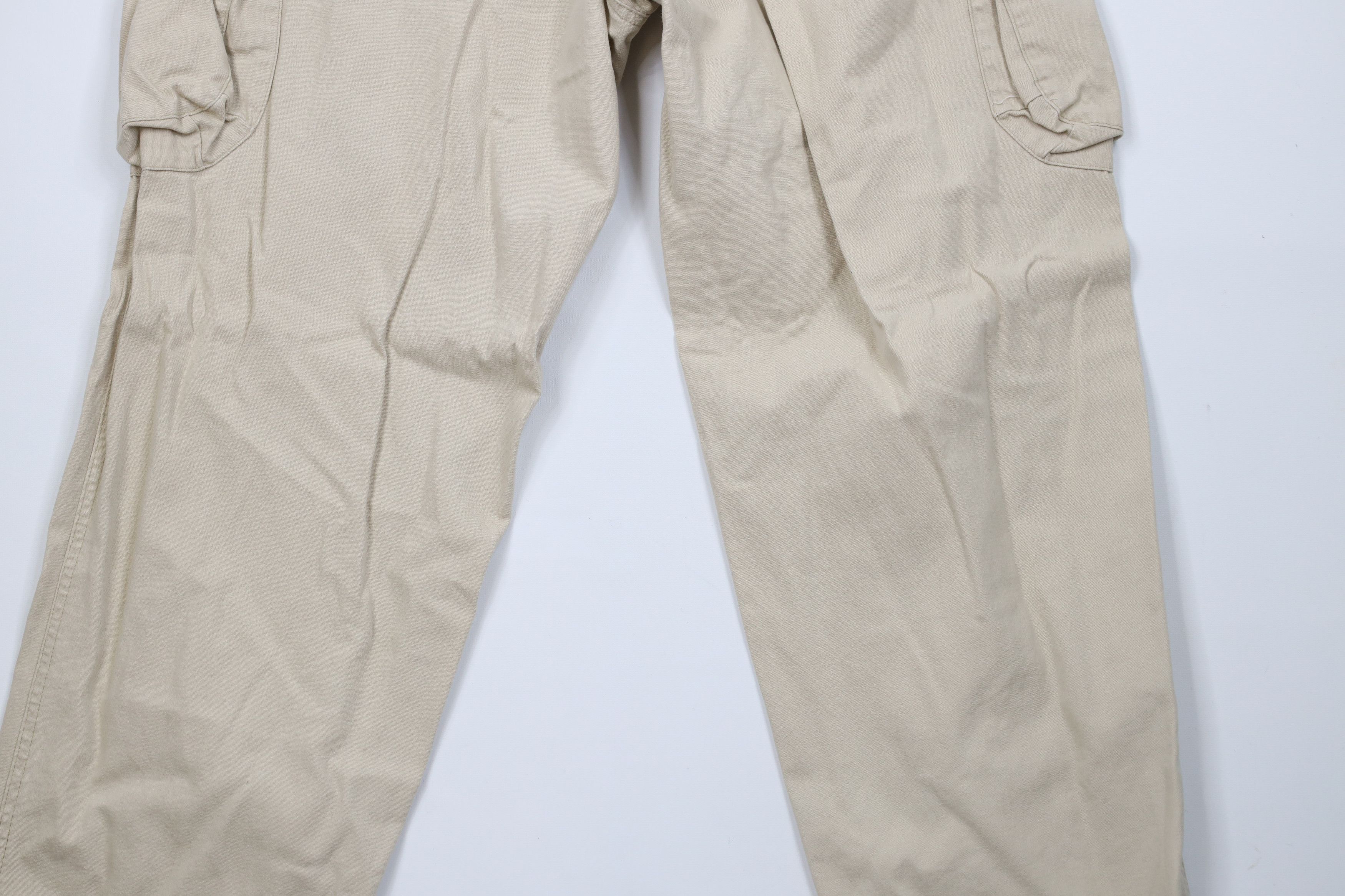 L.L. Bean × Vintage Vintage 90s LL Bean Heavy Safari Bush Wide Leg Cargo Pants Size US 38 / EU 54 - 11 Thumbnail