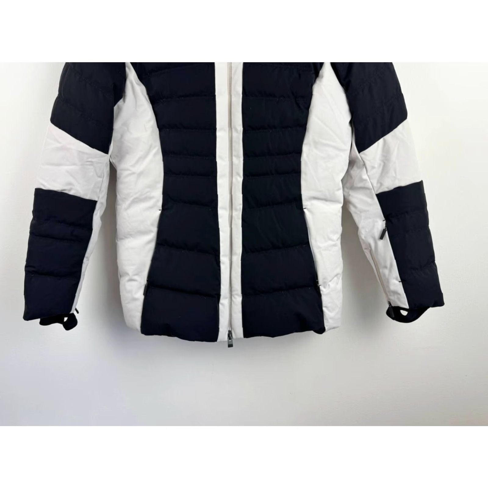 KJUS KJUS Jacket Women XL Down Puffer Ski Black Long Sleeve Regular Fit Mid-Length Coat Size XL / US 12-14 / IT 48-50 - 7 Thumbnail