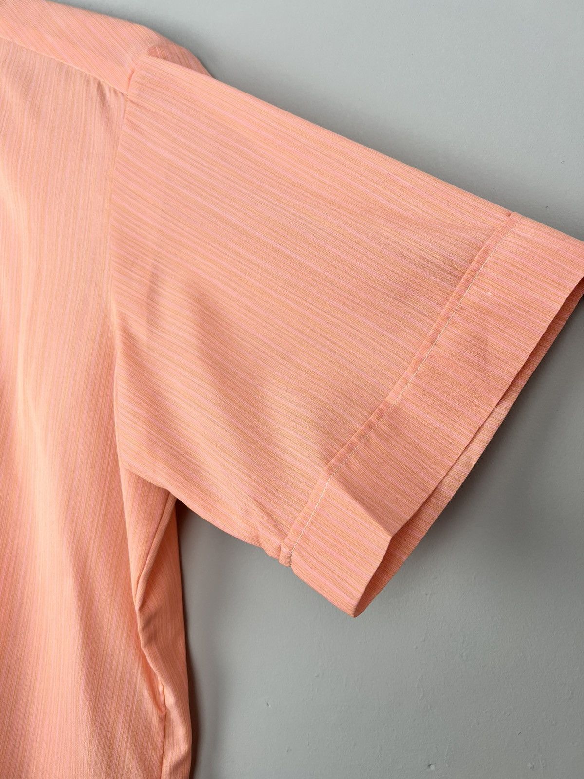 Lanvin × Vintage New Lanvin Paris Short Sleeve Button Up pink shirt Size US M / EU 48-50 / 2 - 5 Thumbnail