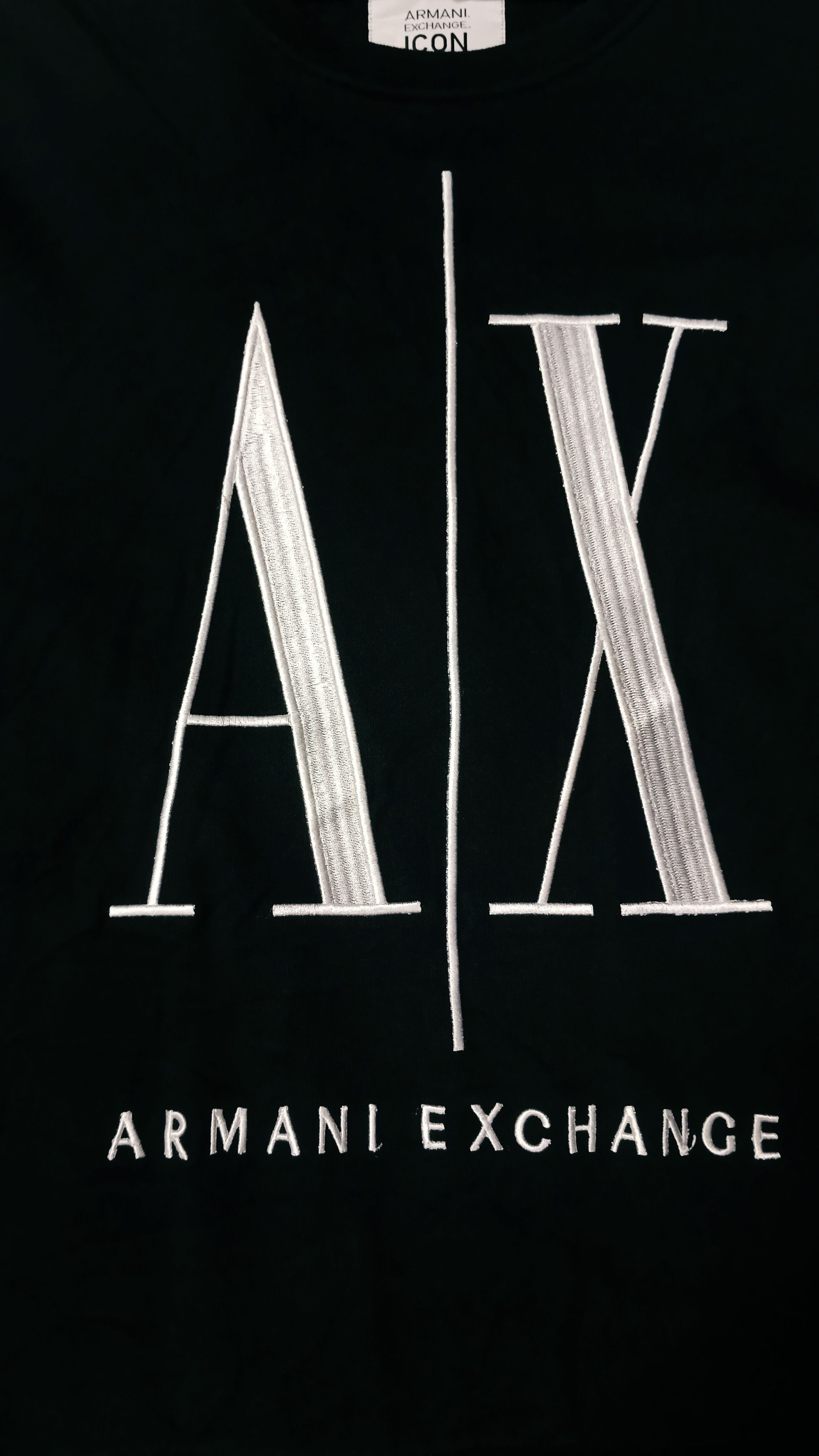Armani × Armani Exchange Armani Exchange Icon Period Black Sweatshirt Size US S / EU 44-46 / 1 - 3 Thumbnail