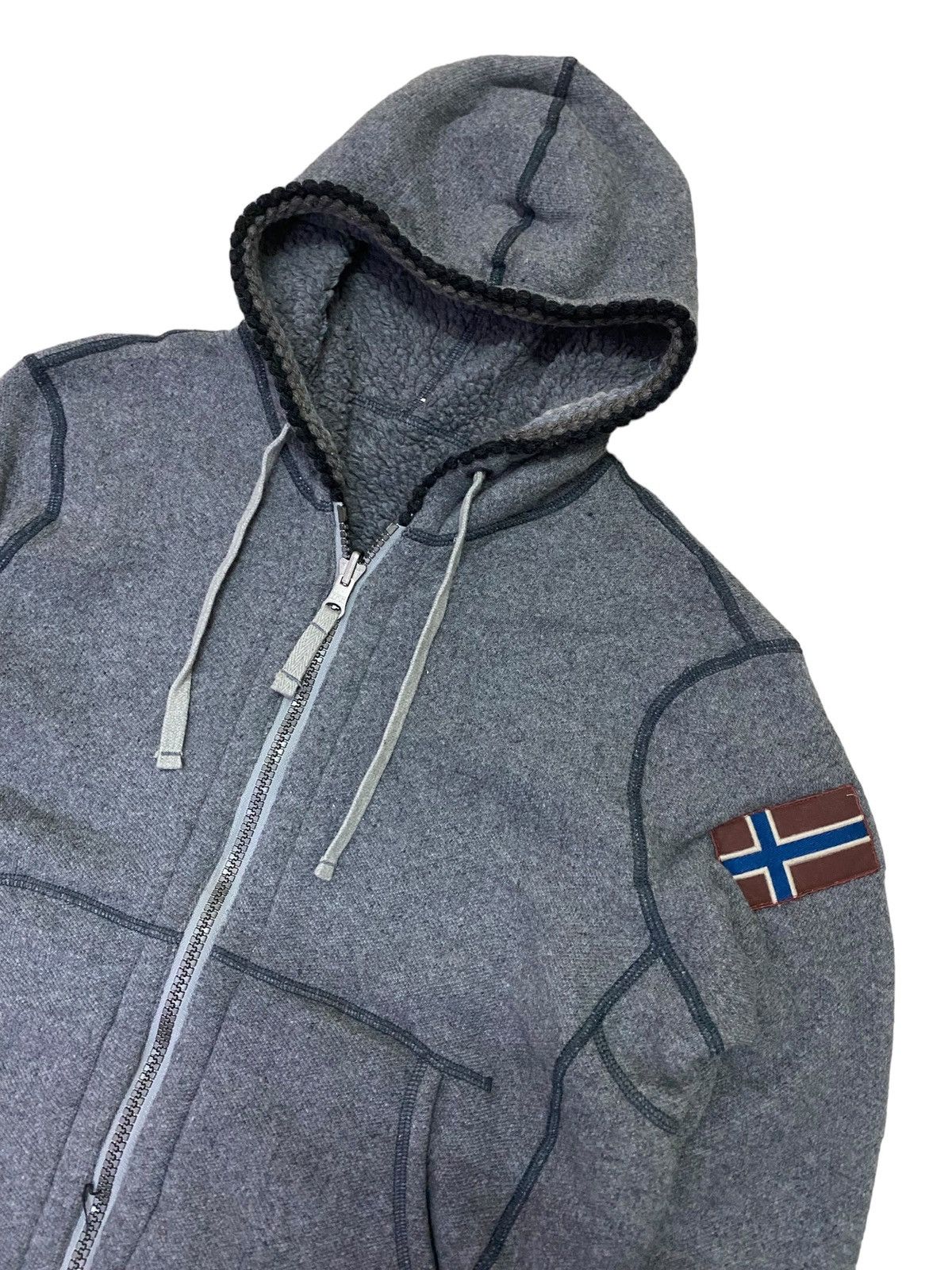 Napapijri 💥Napapijri Riversible Sherpa Hoodie Jacket Size S / US 4 / IT 40 - 8 Thumbnail