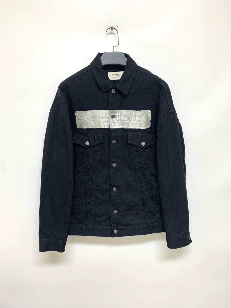 Givenchy Givenchy Black slate denim jacket, size L, shoulder width Size US L / EU 52-54 / 3 - 1 Thumbnail