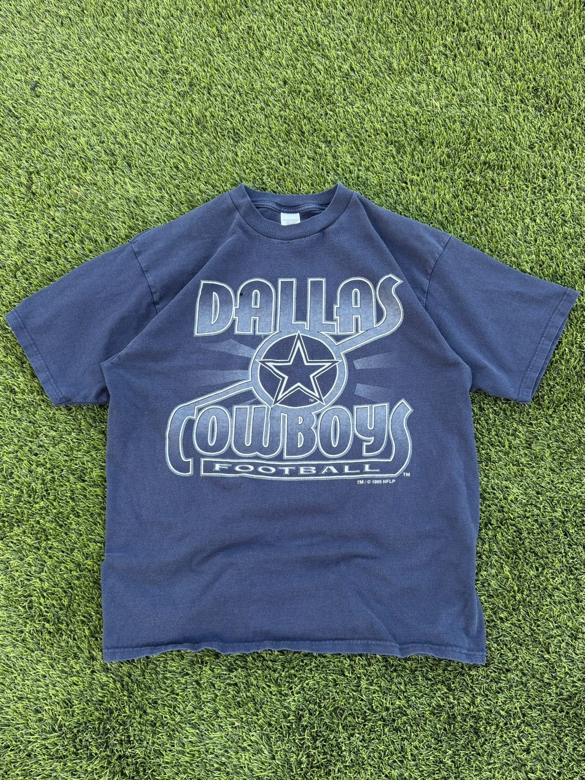 Logo 7 Vintage 90s navy Logo 7 Dallas Cowboys tee size XL Size US XL / EU 56 / 4 - 1 Thumbnail