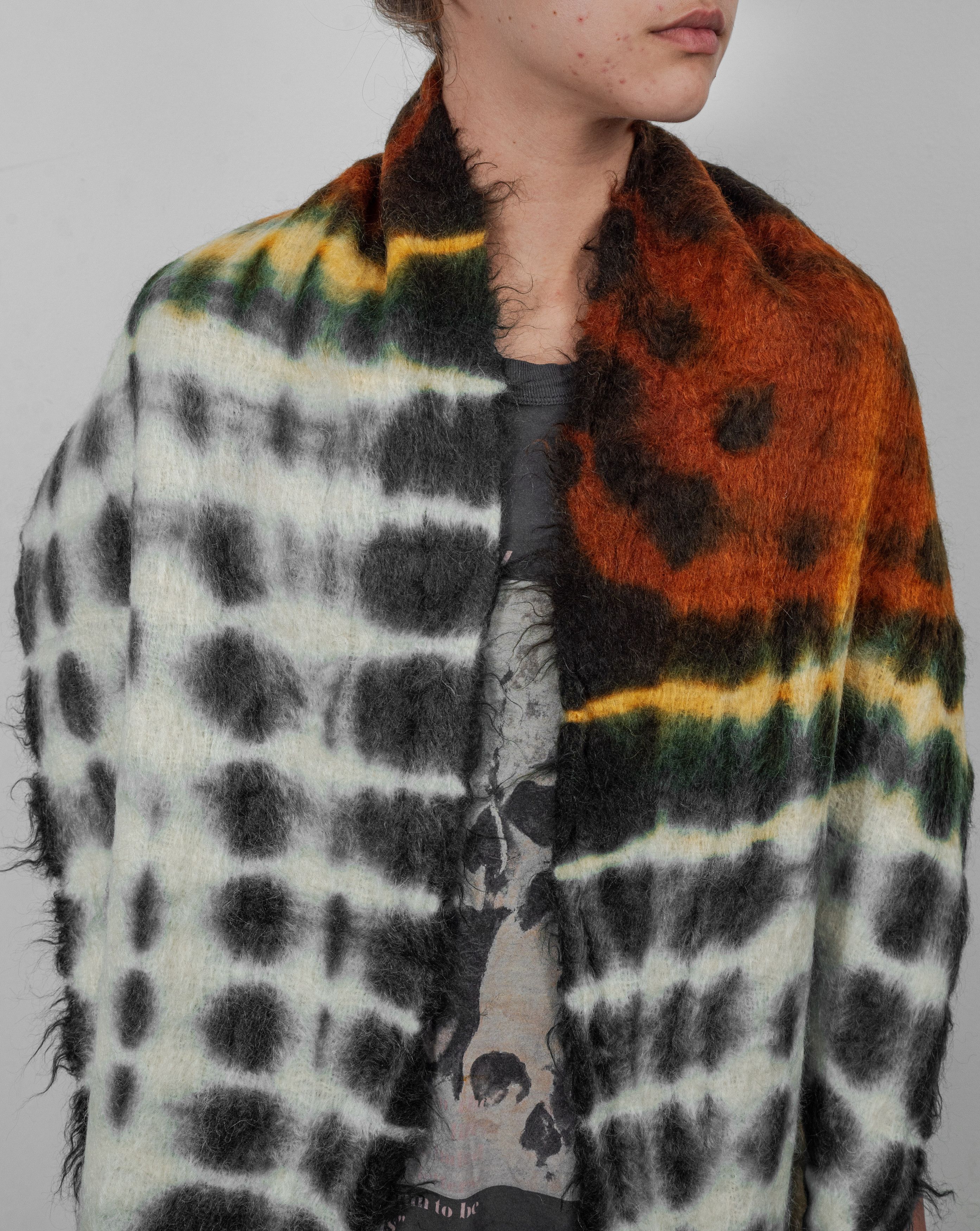 Jil Sander Jil Sander Tie-dyed Mohair-Wool blend Size ONE SIZE - 7 Thumbnail