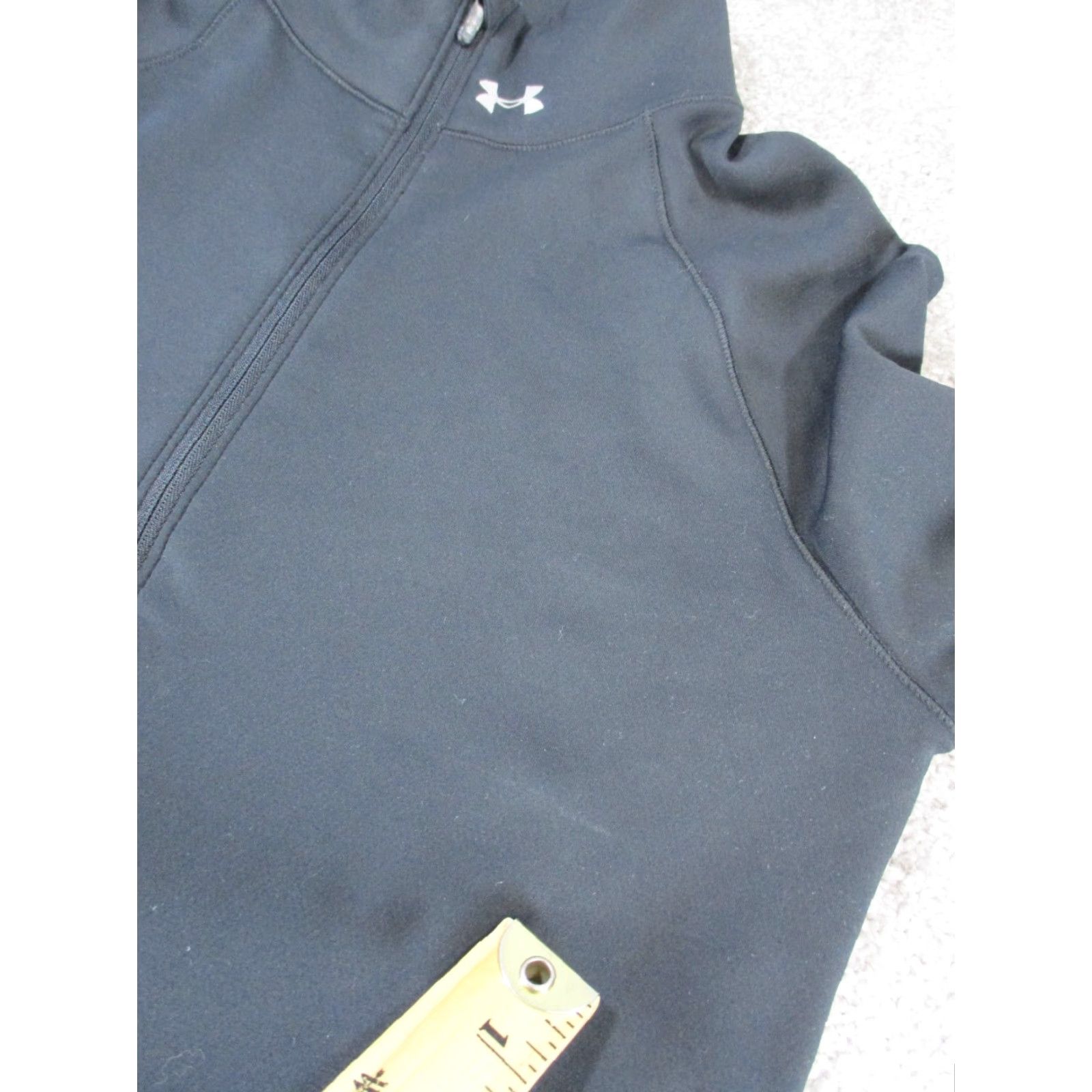 Under Armour Under Armour Jacket Track Jacket Womens Large Black Cold Gear Running Athletic Gym & Training 90s? Mens? No gender at end: Womens Size L / US 10 / IT 46 - 7 Thumbnail
