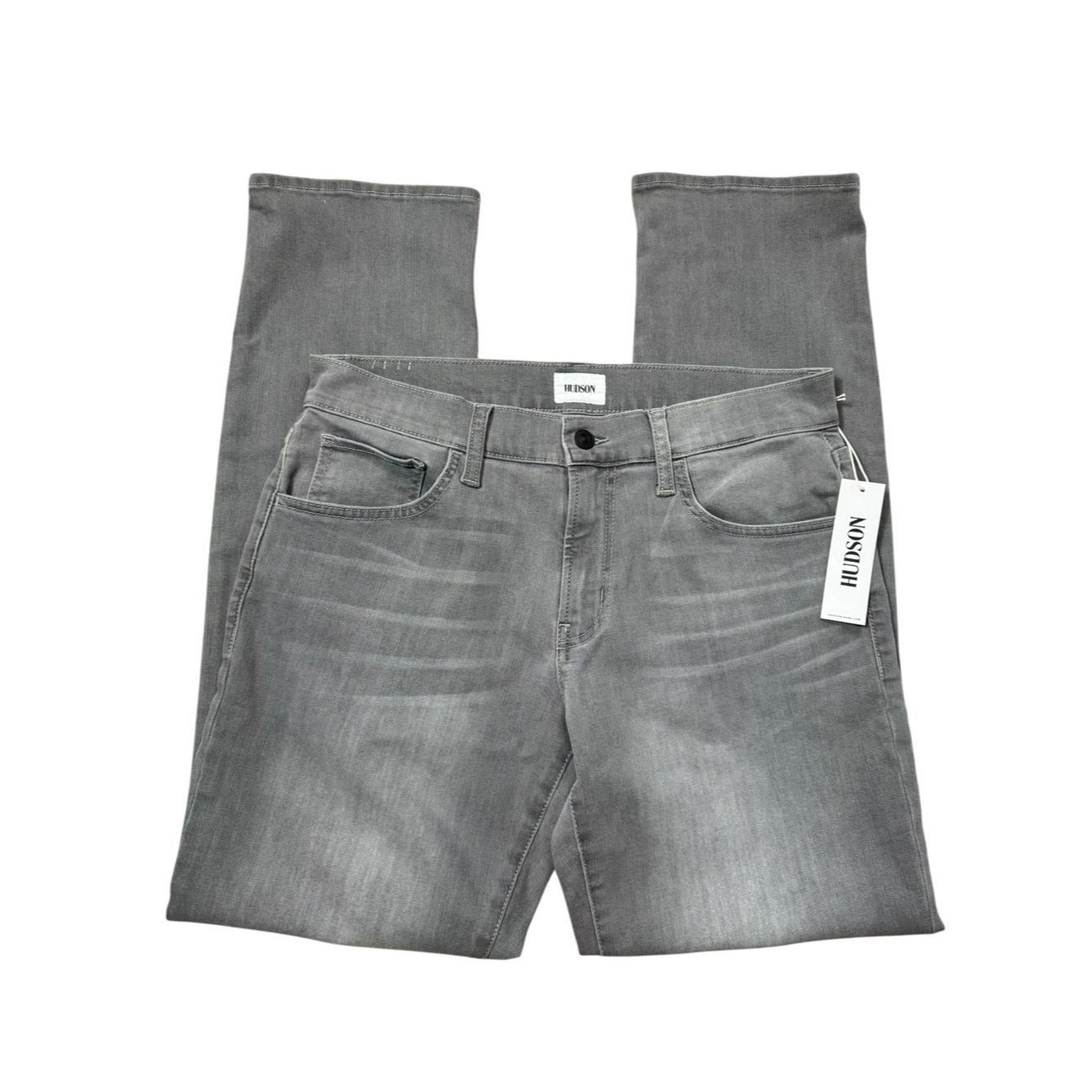 Hudson NWT New Hudson Byron Straight Jeans In Sumatra Size 31 x 32 Size US 31 - 3 Thumbnail