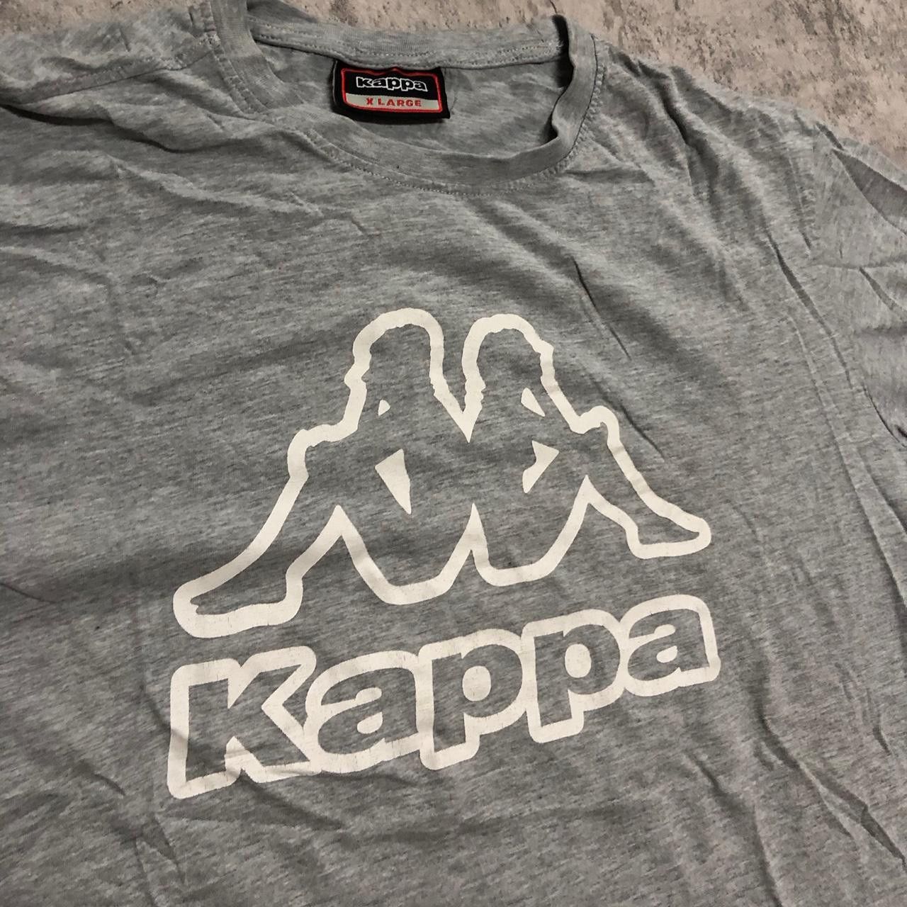 Kappa Grey Kappa vintage streetwea hip hop print Size US XL / EU 56 / 4 - 3 Thumbnail