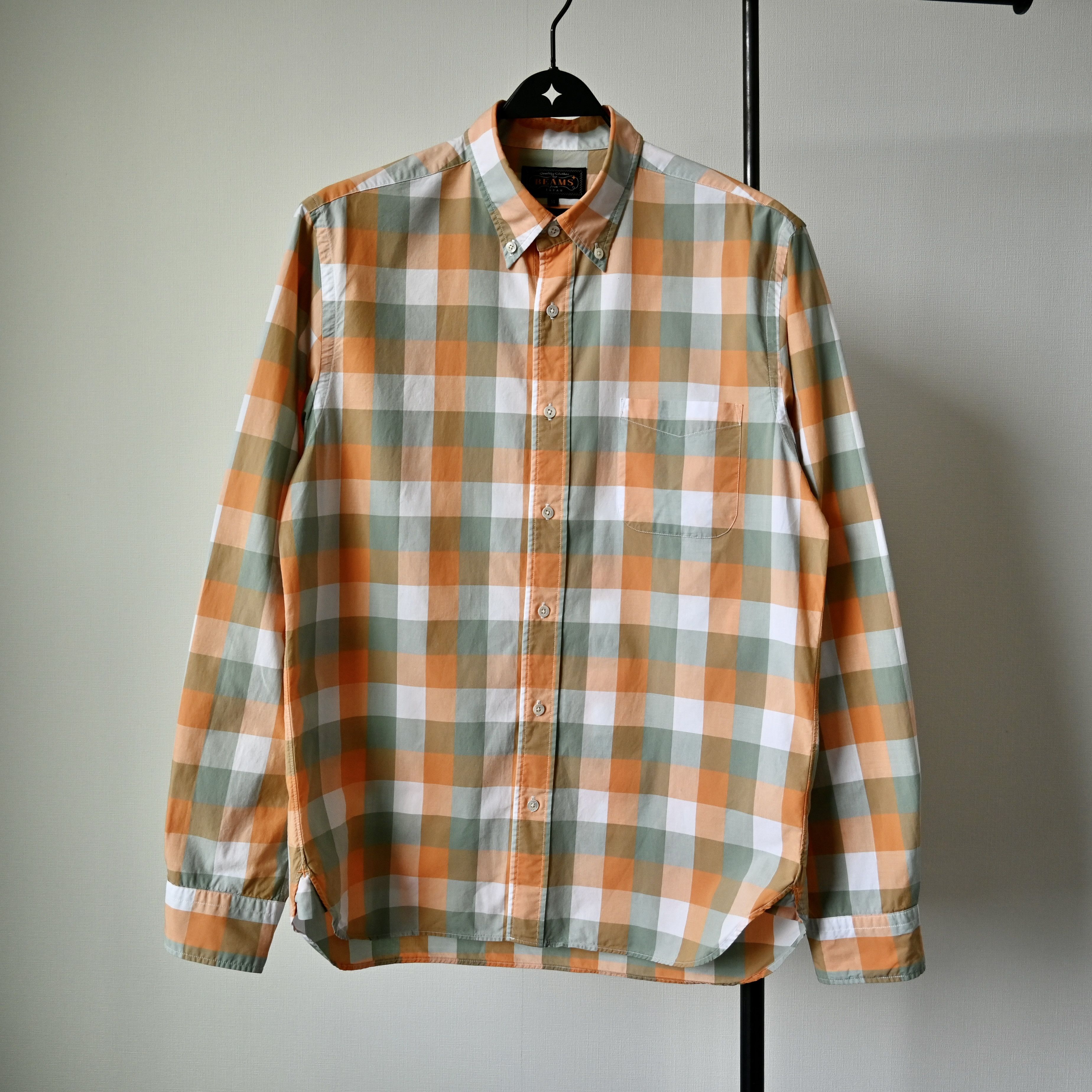 Beams Plus BEAMS Plus cotton broad BD shirt, plaid, made in Japan Size US M / EU 48-50 / 2 - 1 Thumbnail