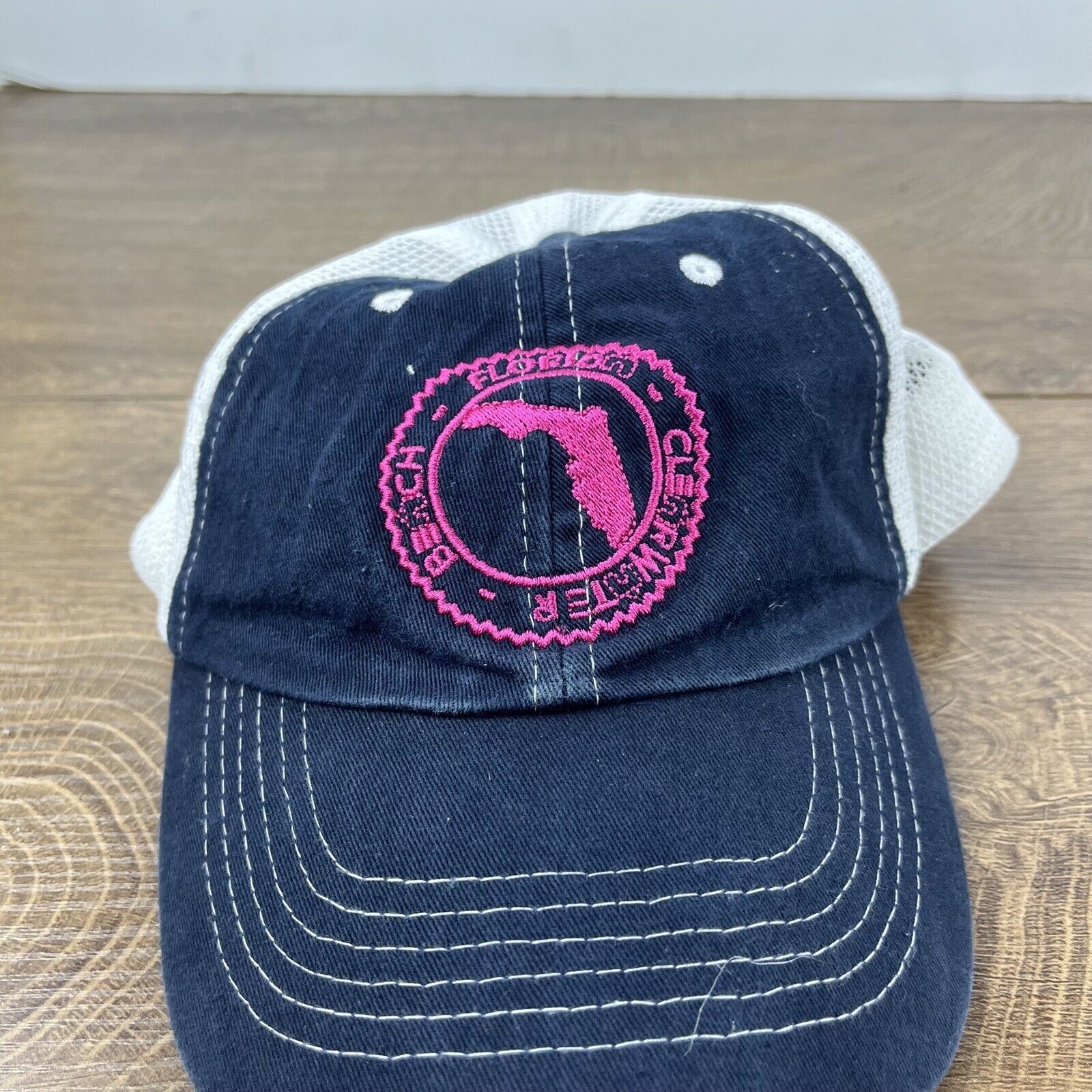 Other Clearwater Beach Florida Hat Black Cap Hat Adjustable Hat Bl Size ONE SIZE - 5 Thumbnail