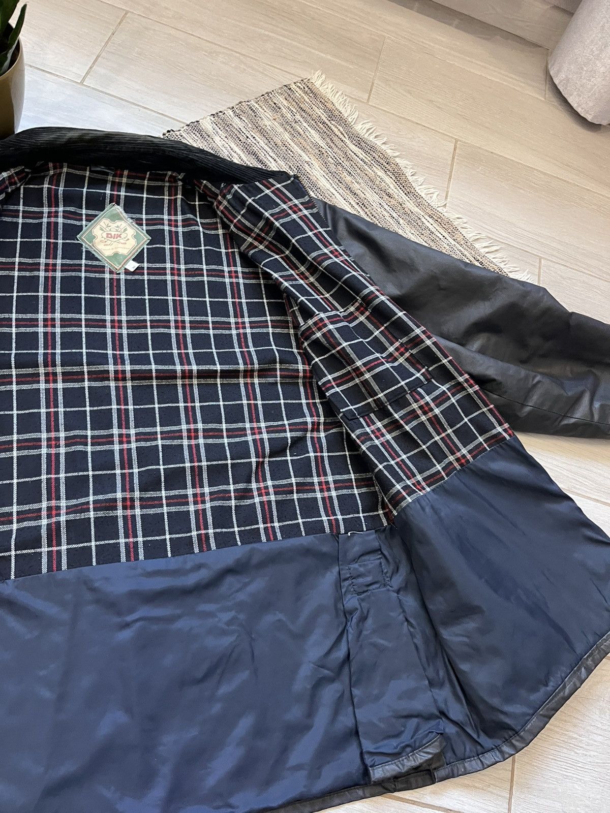 Barbour Vintage Barbour Waxed style Raincoat Jacket casuals luxury Size US XL / EU 56 / 4 - 17 Thumbnail