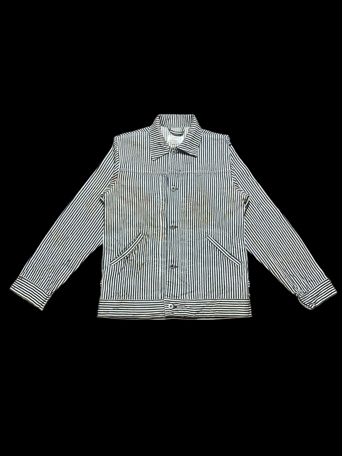 Global Work Vintage Hickory Worker Grunge Denim Tears General Factory Size US M / EU 48-50 / 2 - 1 Thumbnail
