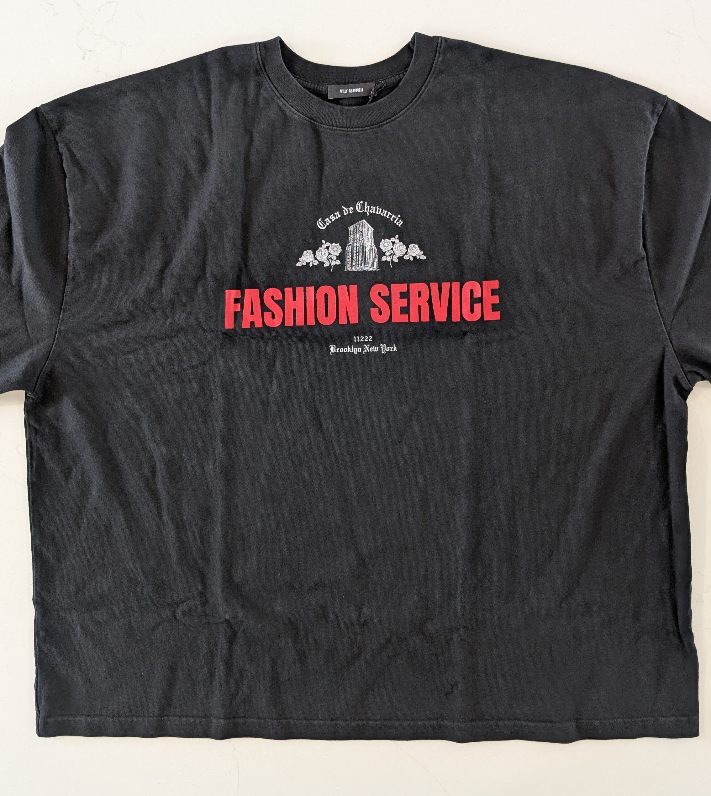 Willy Chavarria WILLY CHAVARRIA Casa de Chavarria Buffalo Tee Medium Size US M / EU 48-50 / 2 - 3 Thumbnail