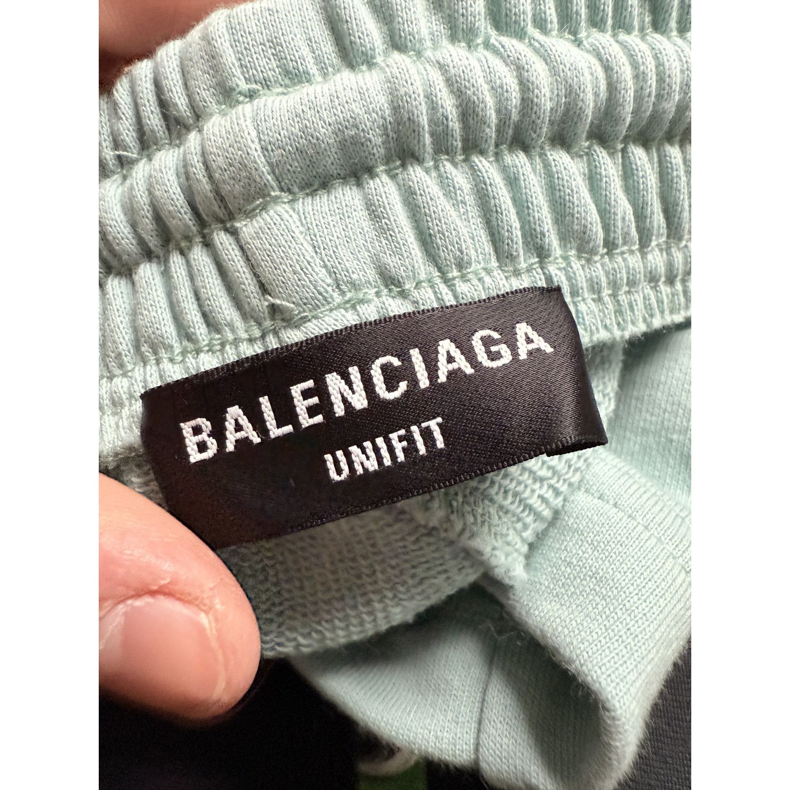 Balenciaga Balenciaga Teal Shorts BB Logo Small Size US 30 / EU 46 - 2 Thumbnail