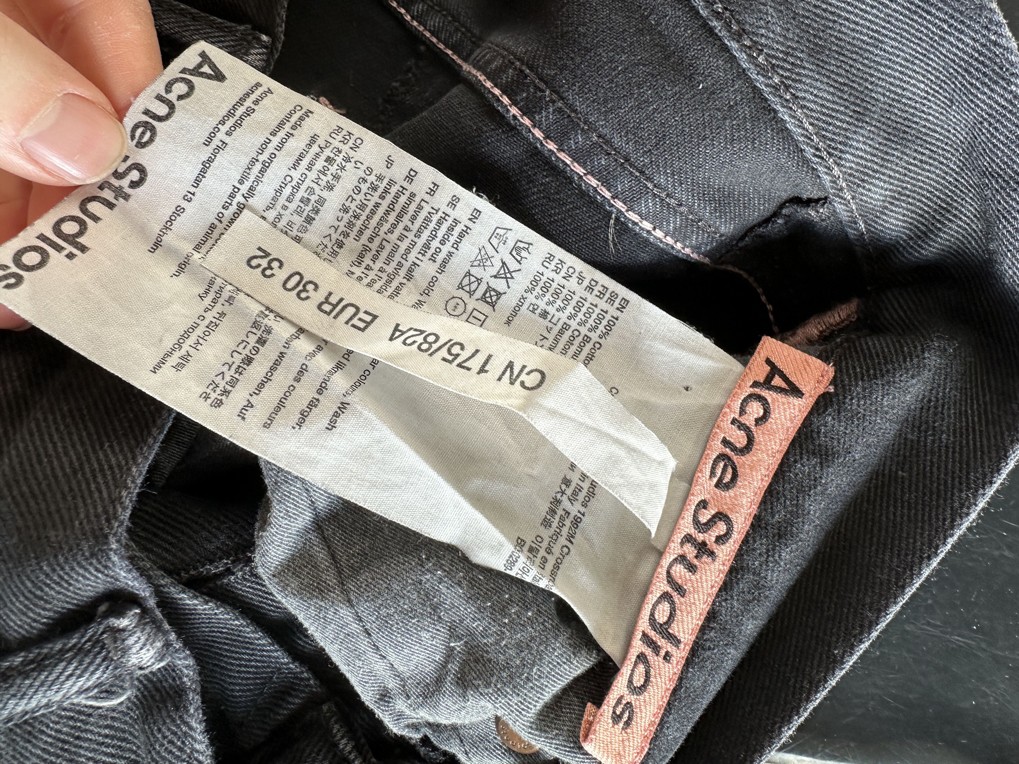 Acne Studios Acne Studios 1992 Crossroads Wide Leg Jeans Size US 30 / EU 46 - 5 Thumbnail