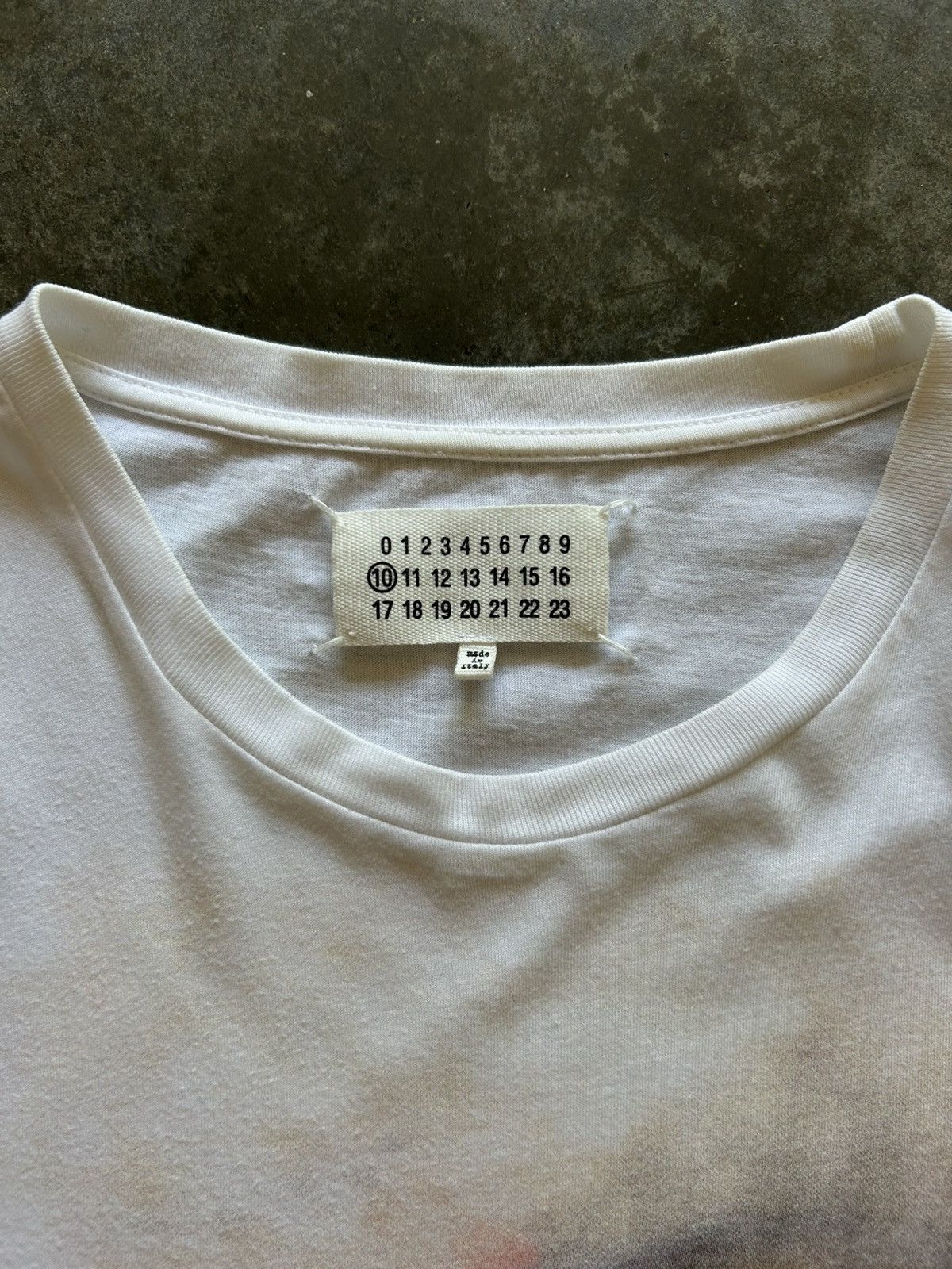 Maison Margiela Artisanal Faded Eagle Graffiti Tee Size US S / EU 44-46 / 1 - 3 Thumbnail