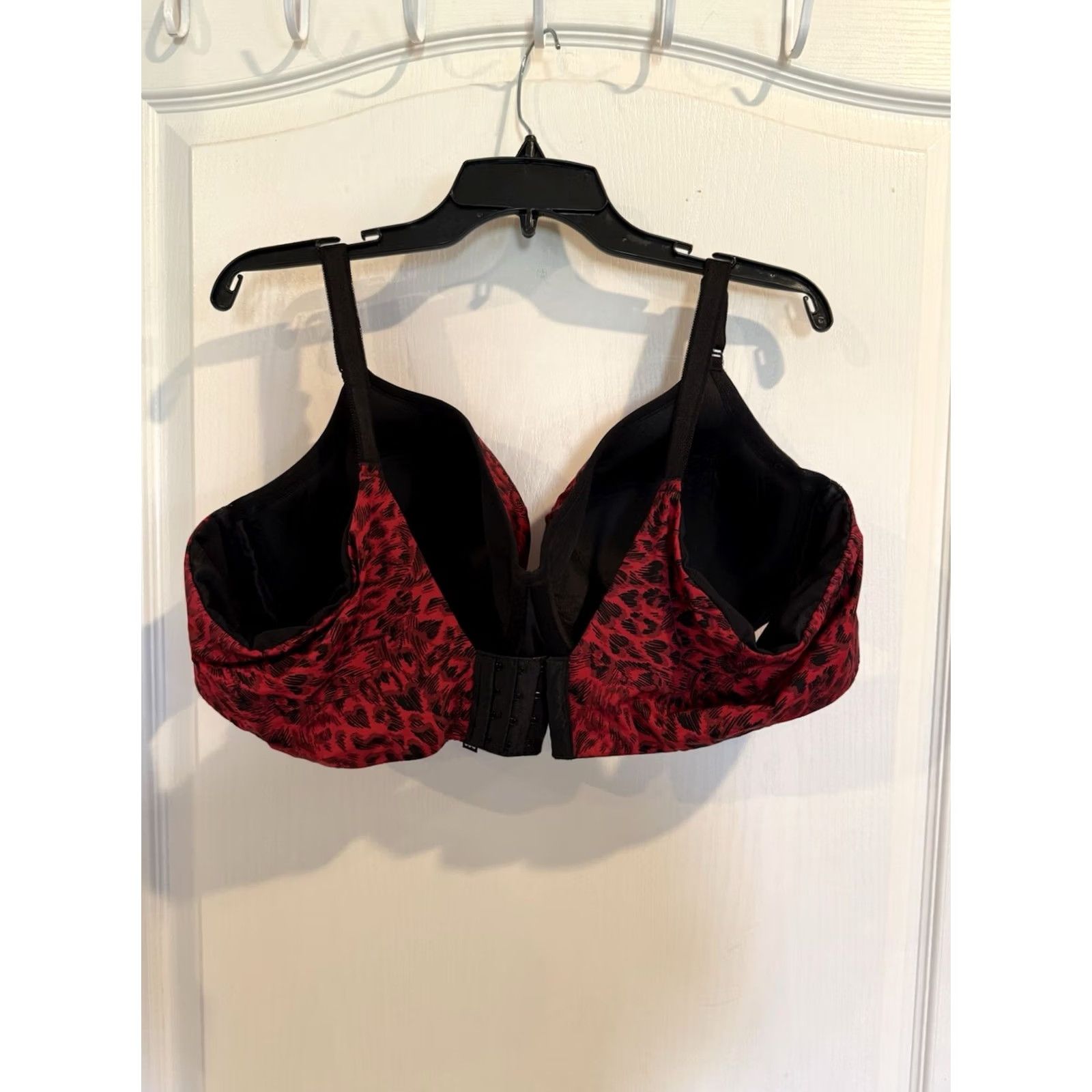 Torrid Torrid Balconette Bra Full Coverage Lightly Lined 360° Back Smoothing 50C Plus Red Women Size ONE SIZE - 3 Thumbnail