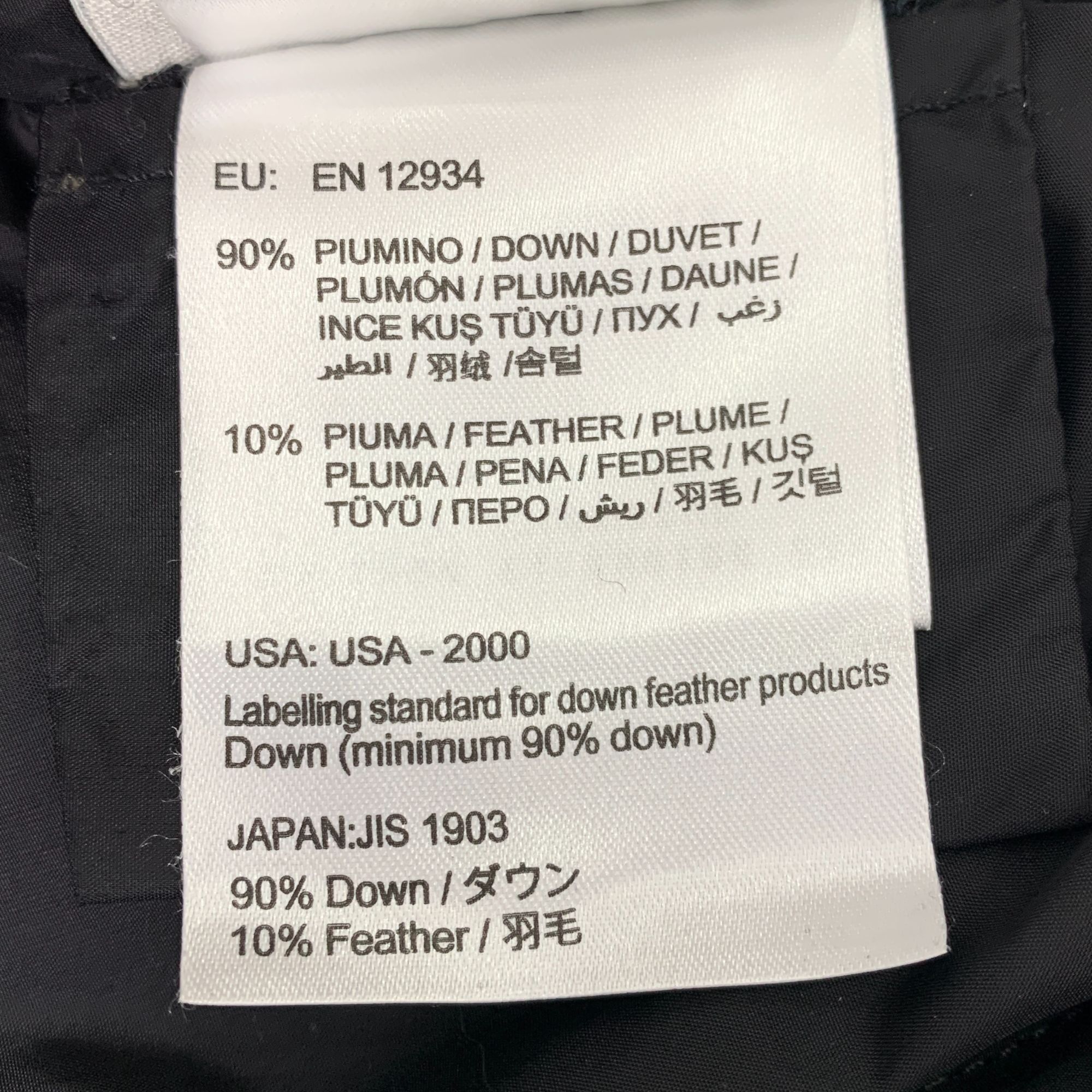 Moncler Moncler Gerboise Series Black Asymmetrical Zipper Down Jacke Size US XS / EU 42 / 0 - 4 Thumbnail