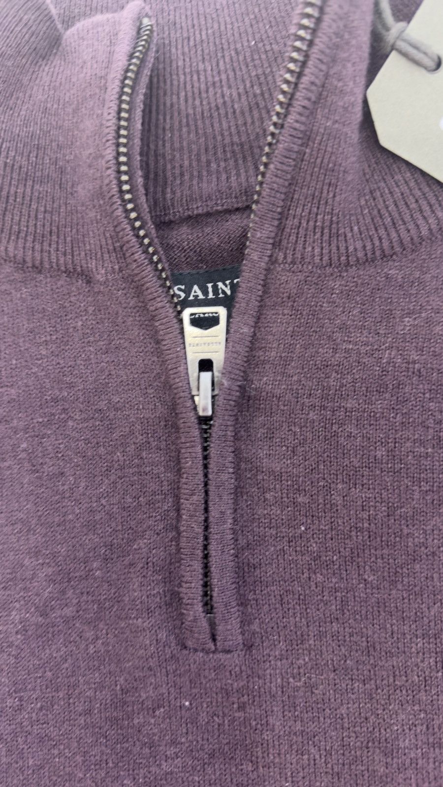 Allsaints Allsaints Kilburn Zip Funnel Sweater Size US XXL / EU 58 / 5 - 4 Thumbnail