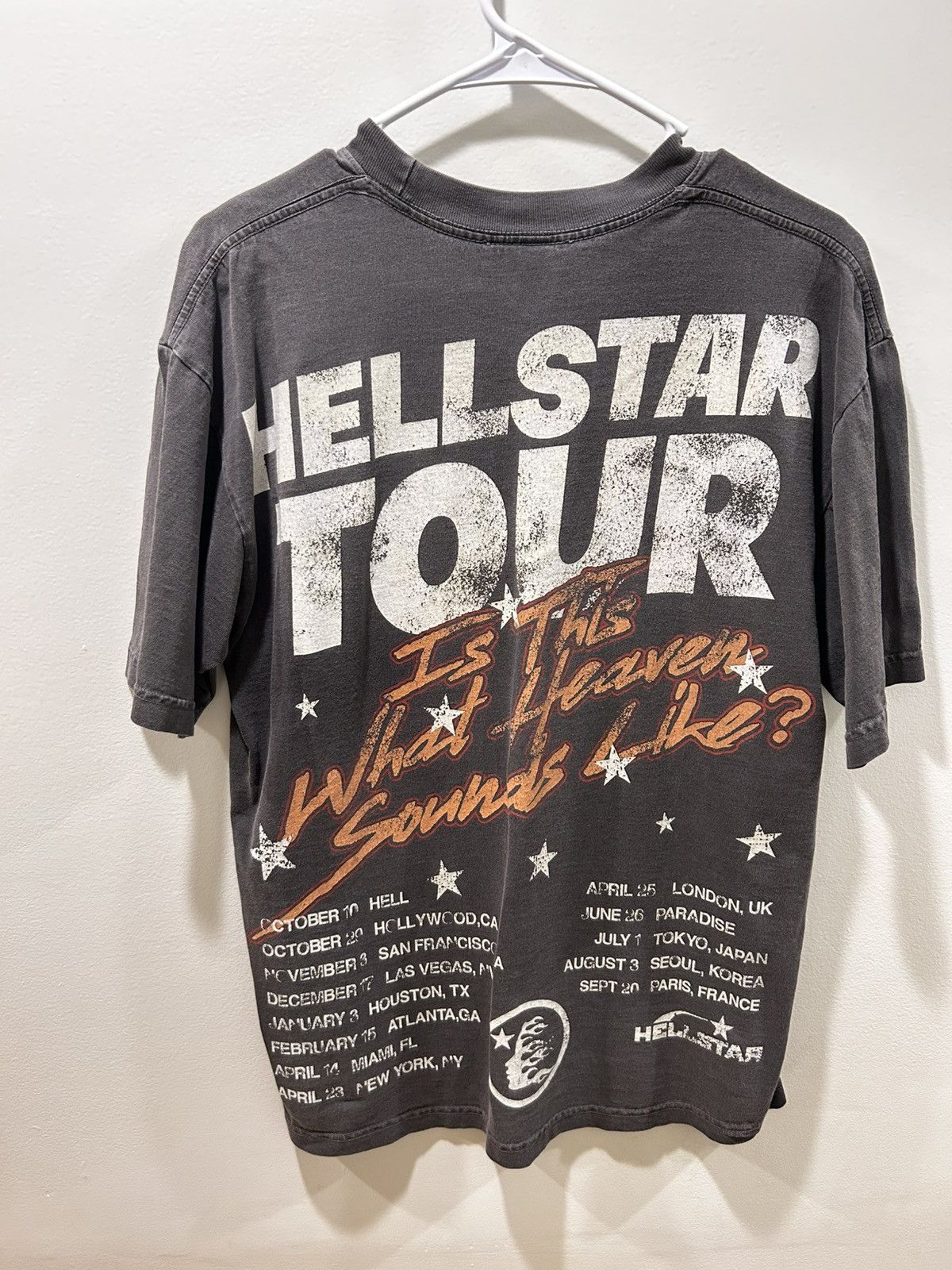 HELLSTAR Hellstar Records Biker Tour Path to Paradise Tee Size US M / EU 48-50 / 2 - 2 Thumbnail