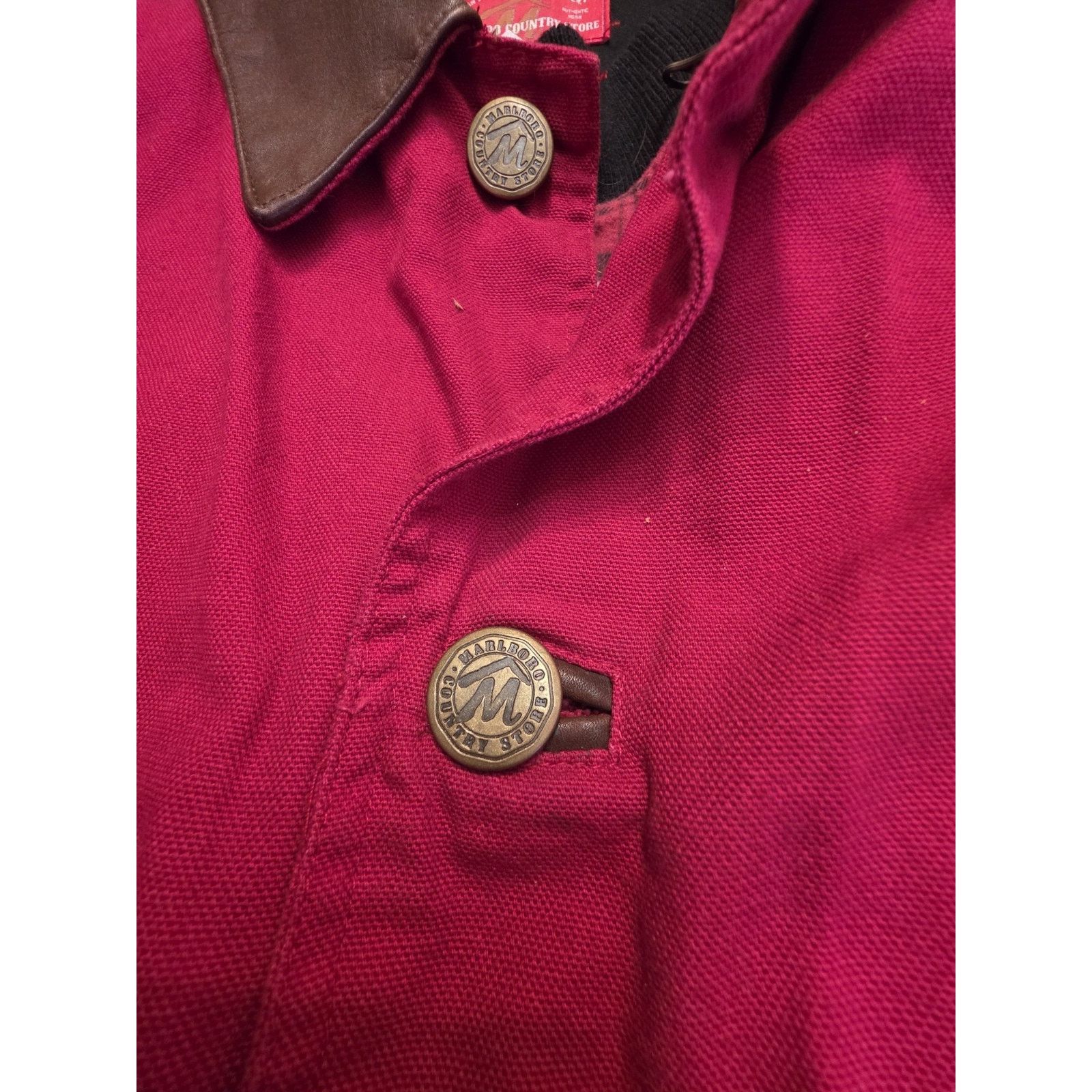 Marlboro Marlboro Country Store Vintage Red Barn Style Jacket Size US M / EU 48-50 / 2 - 3 Thumbnail