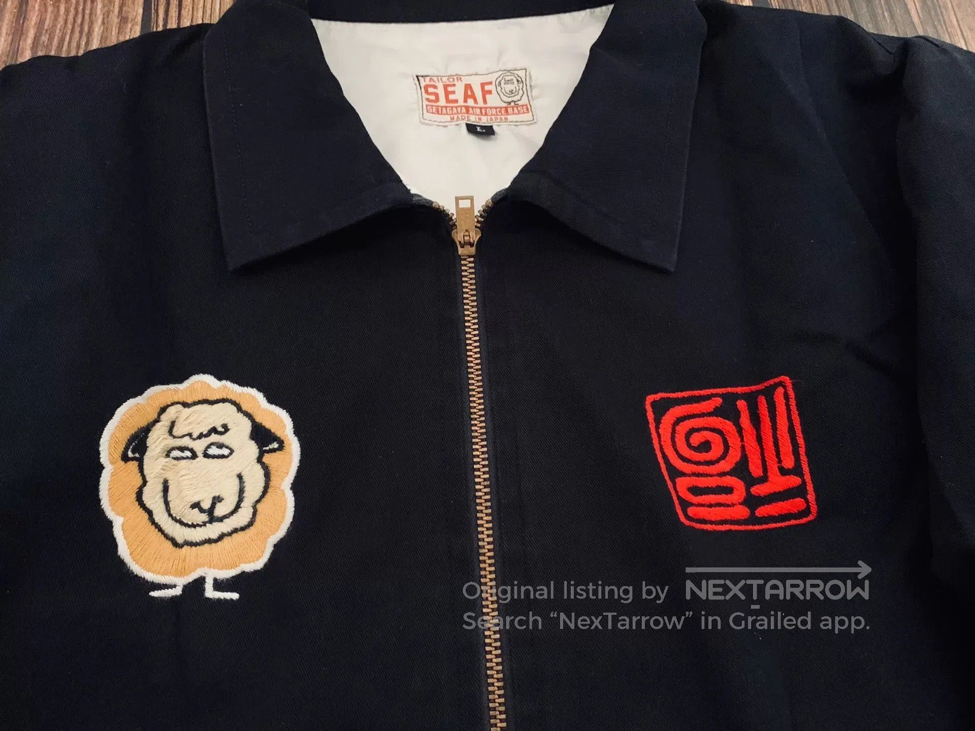 TOYS McCOY embroidered black jacket with unique designs. Size US L / EU 52-54 / 3 - 3 Thumbnail